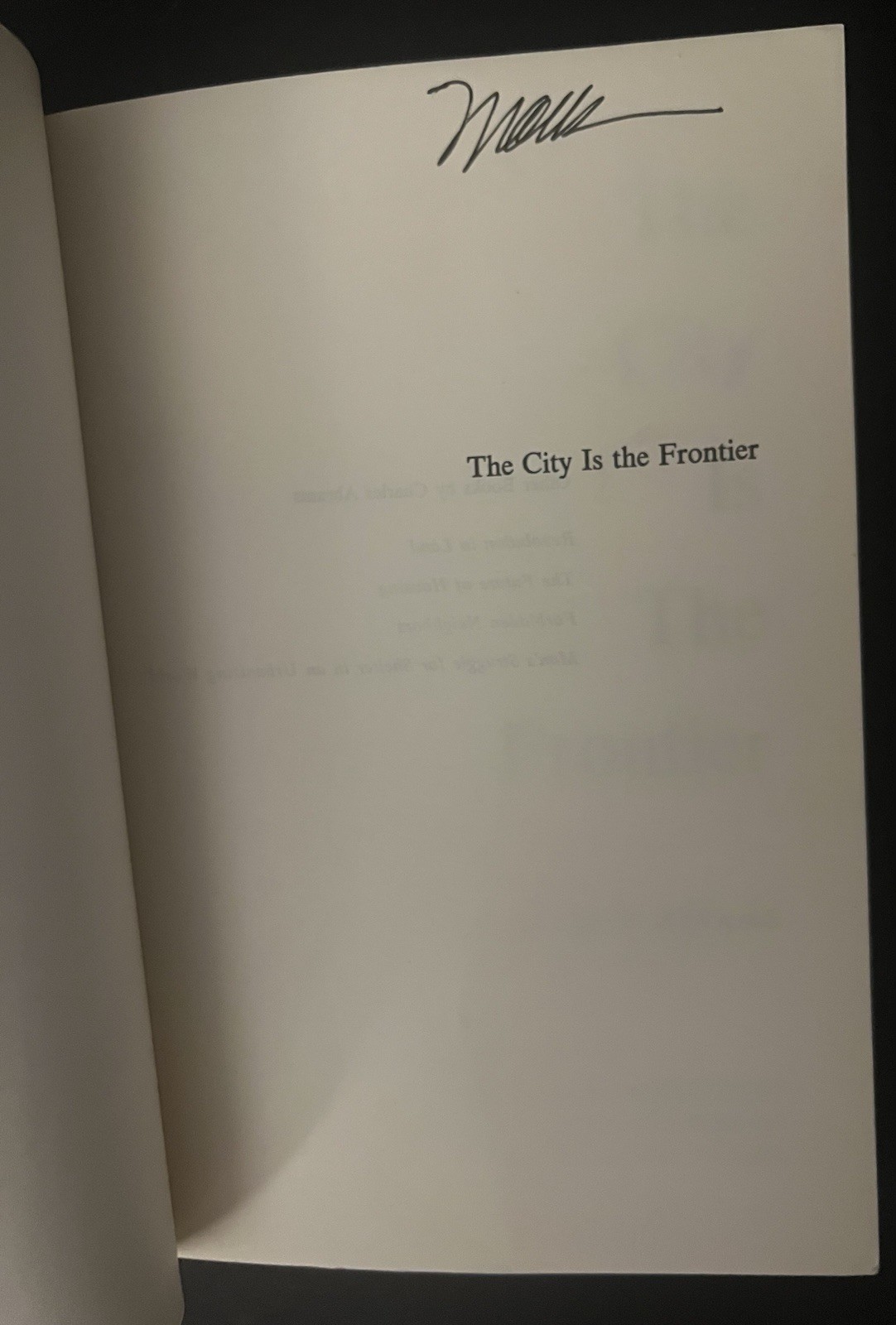 ‘The City is the Frontier’ Charles Abrams (1965 ~ 1967 Harper Colophon Books)