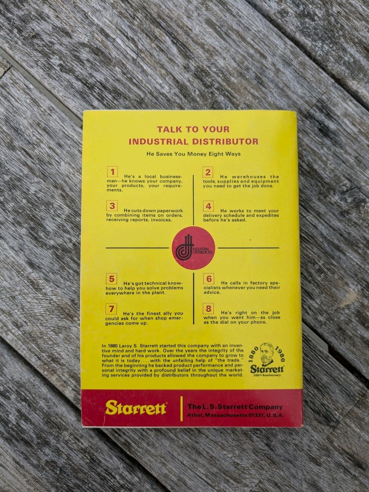 Starrett 1985 100th Anniversary Catalog #28 1st Ed ~ 528 Pages ~ Machinist Tools