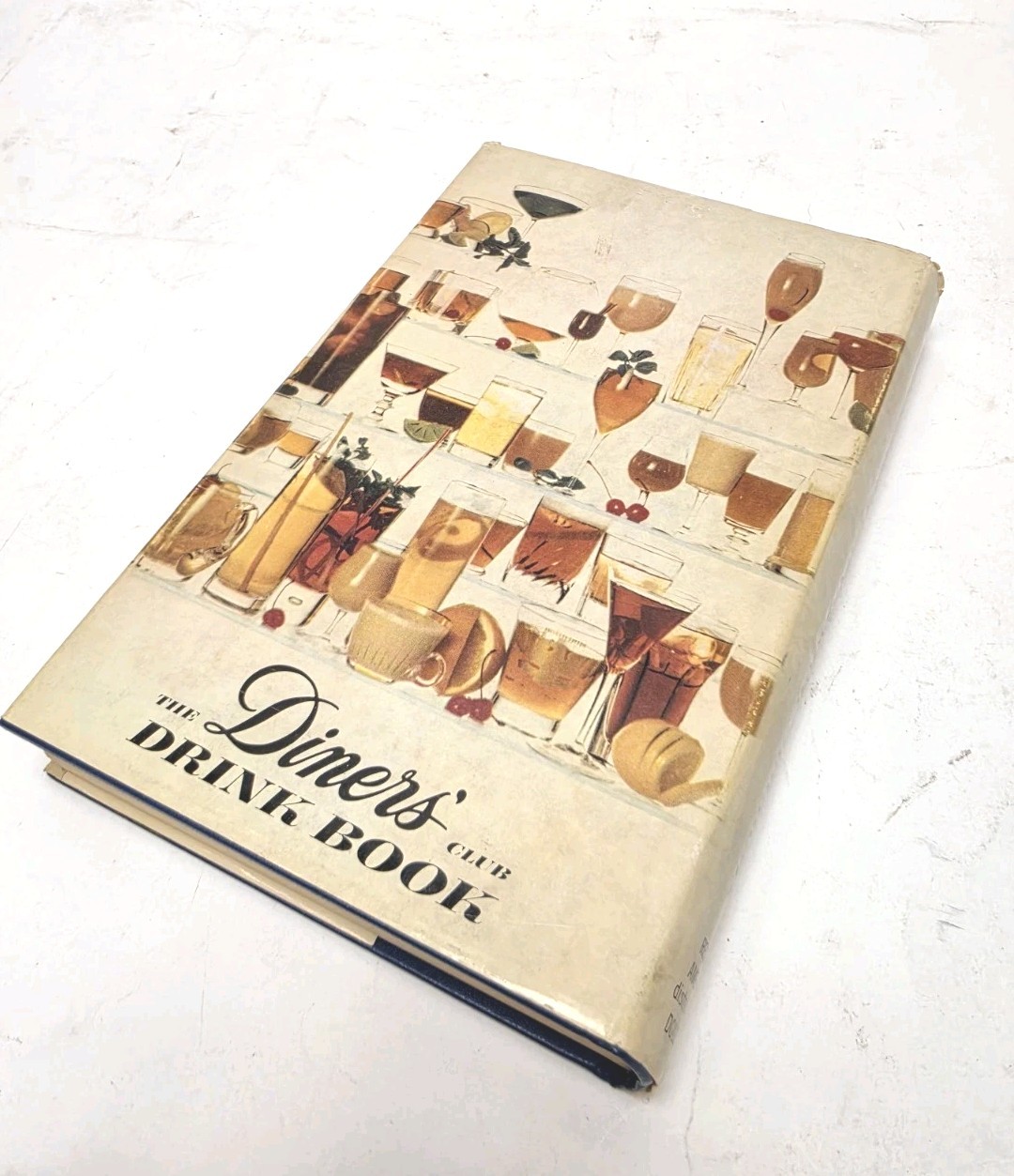 1961 The Diners‘ Club Drink Book By Matty Simmons 1st Ed / 2nd Printing – Nice!