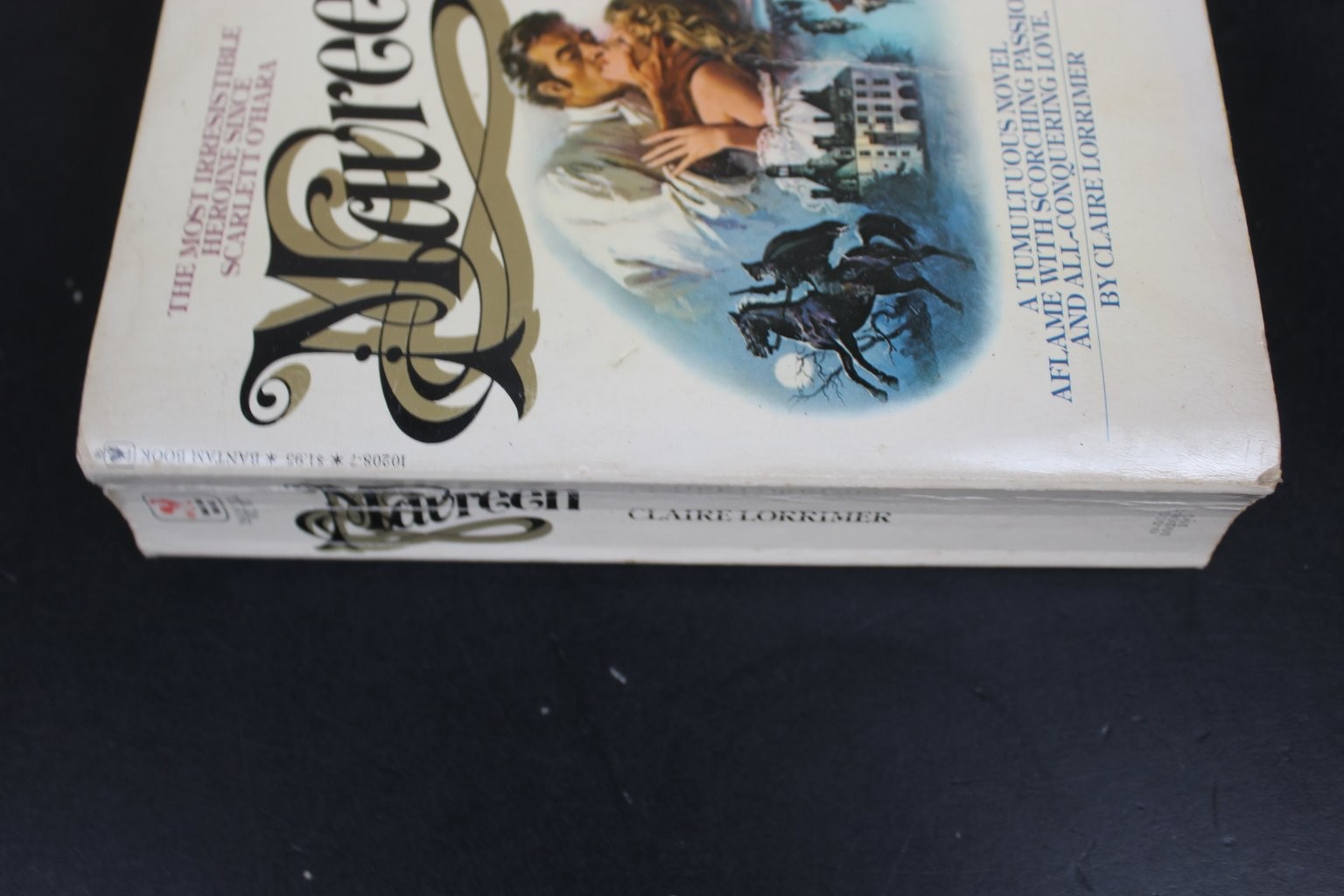 Maureen Claire Lorrimer 1977 Bantam Edition Romantic Adventure Novel PB
