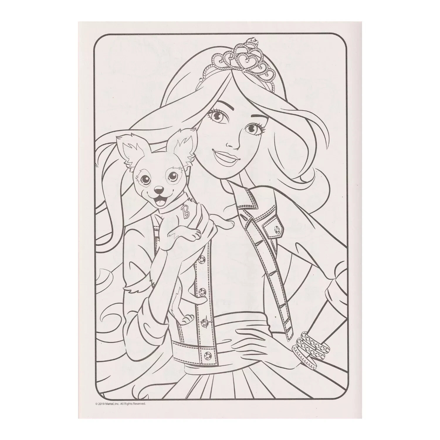 Barbie Coloring and Activity Book – 64 Pages with Bonus 3D Character Cutout!