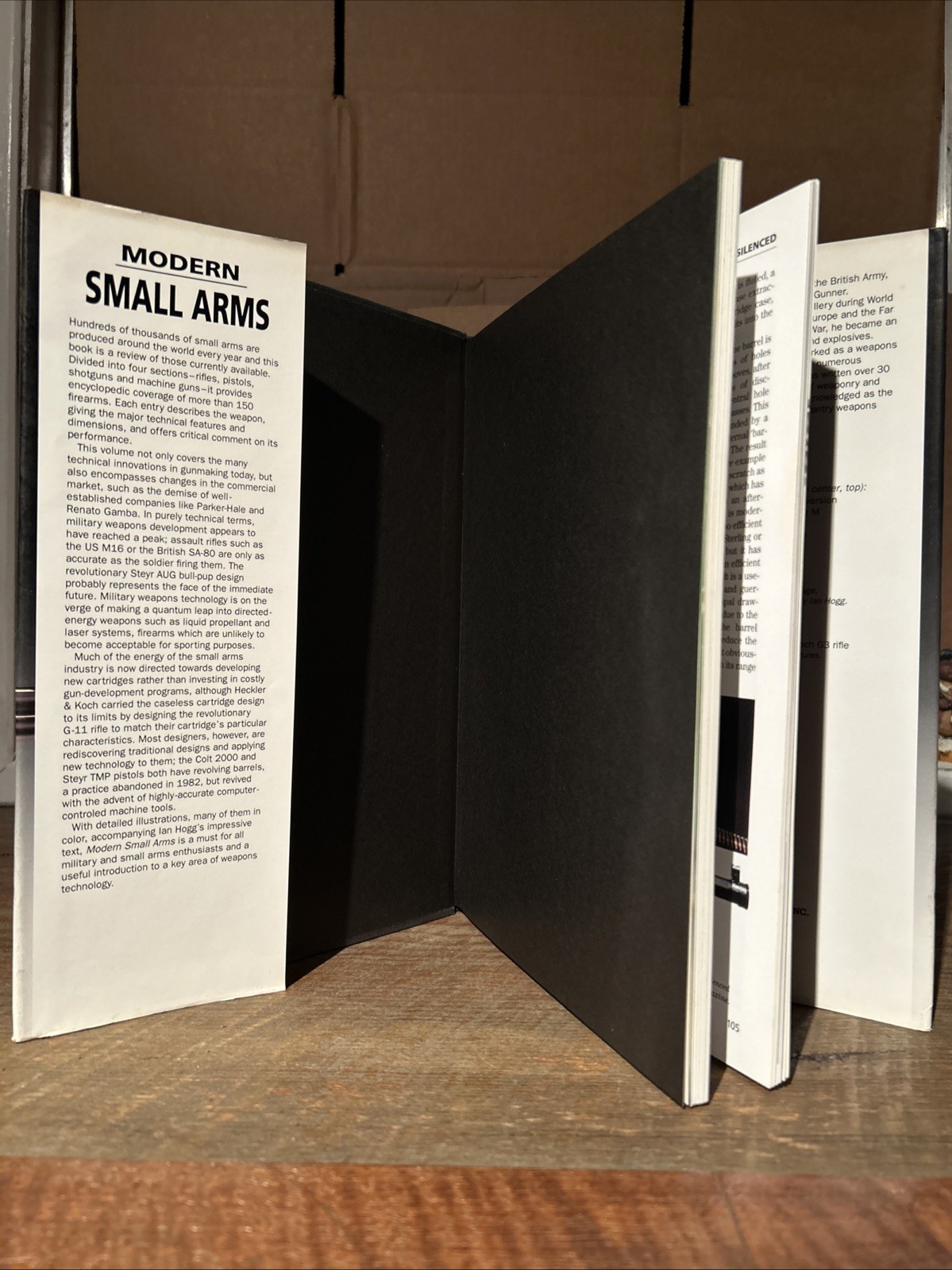 Modern Small Arms Hardcover Ian V. Hogg 1994 (HCDJ)