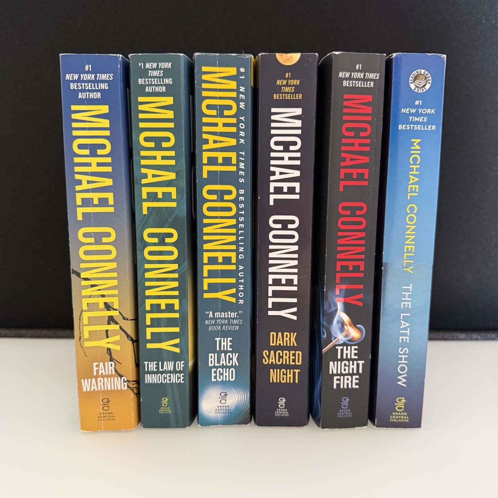 Lot of 6 Michael Connelly Paperback Books