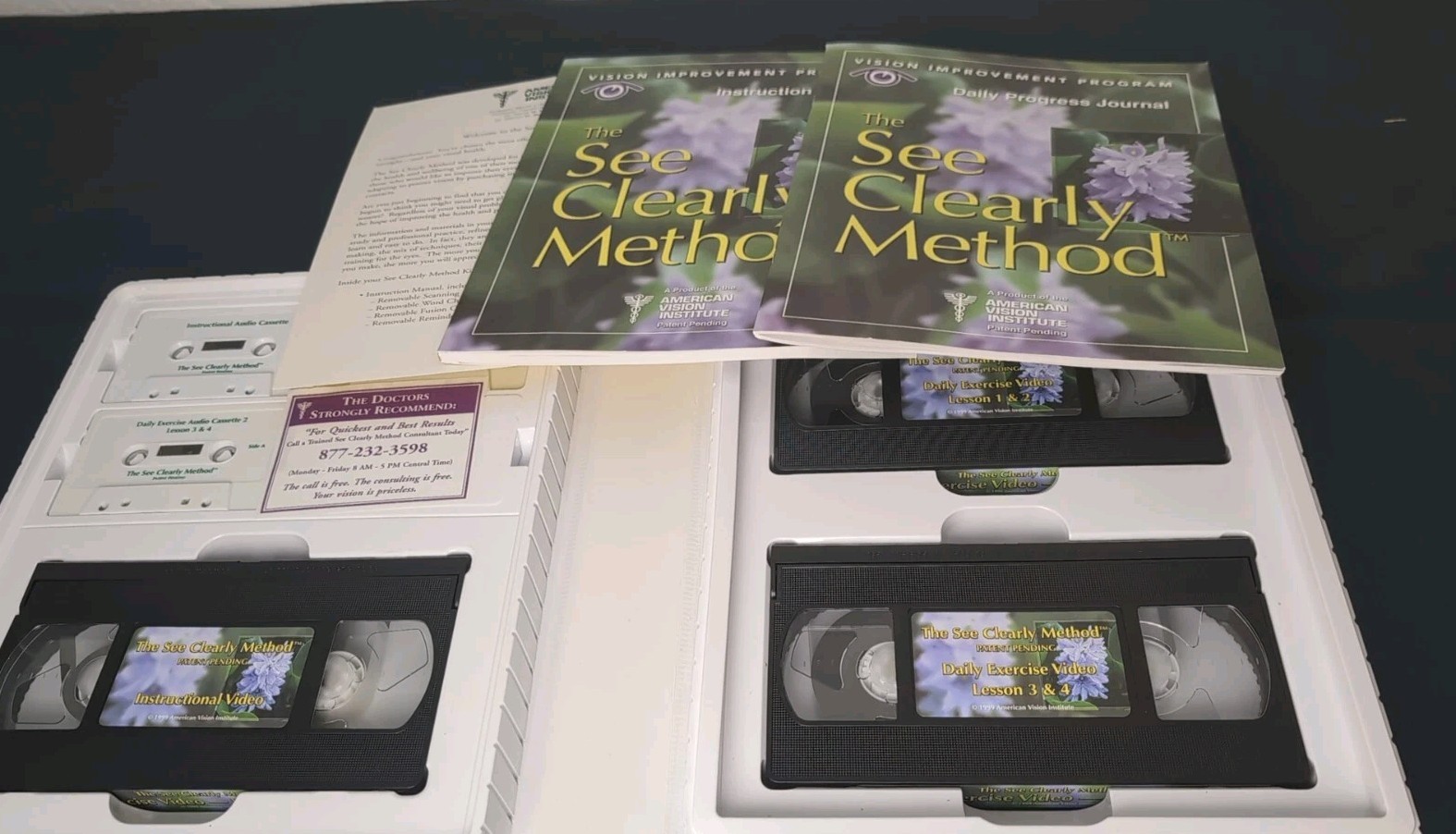 The See Clearly Method Vision Improvement Program American Vision Institute VHS
