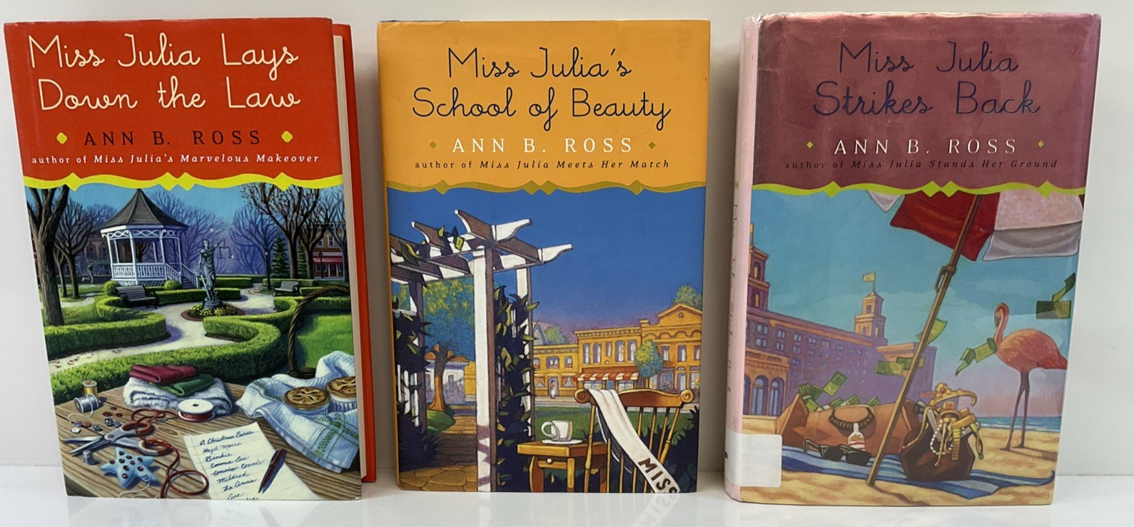 Miss Julia Ann B. Ross mixed lot of 3HC/4PB books Southern Mystery
