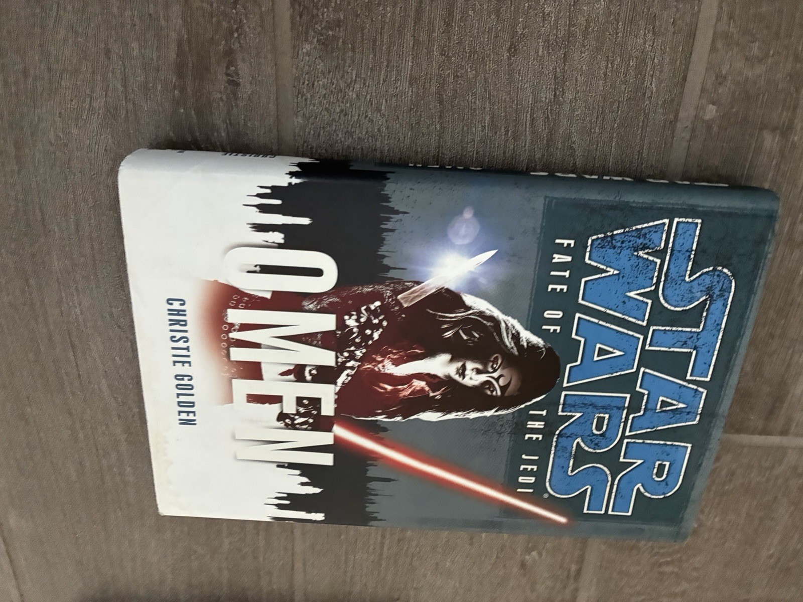 Star Wars Fate of the Jedi Omen Book by Christie Golden 2009 First Ed Room Decor