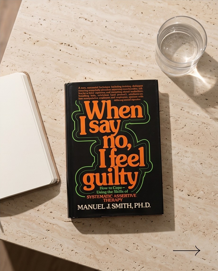 When I Say No I Feel Guilty. By Manuel J. Smith 1975 HCDJ. 1st Printing