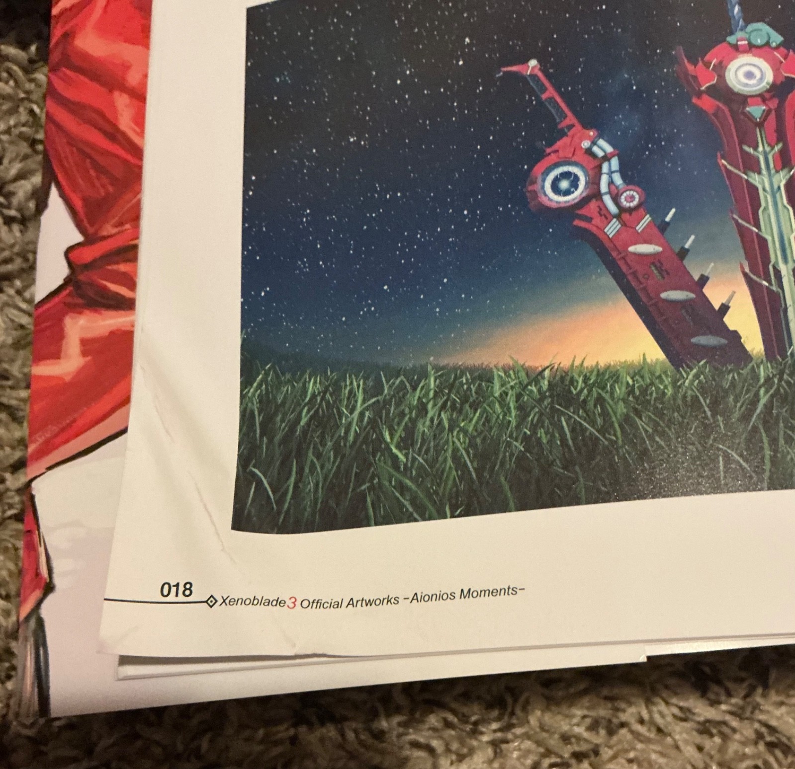 Xenoblade 3 Artbook – Aionios Moments (US SELLER, read description)
