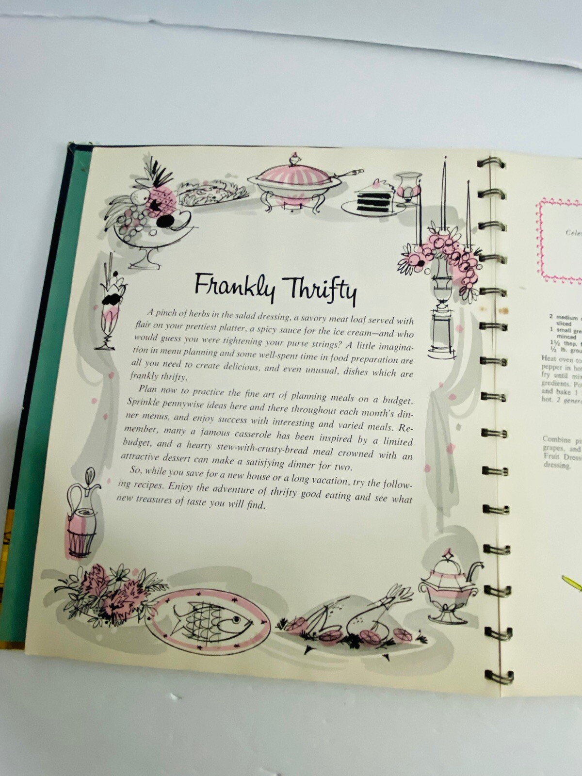 Betty Crocker’s New Dinner for Two Cookbook 1960s Hardcover 156 pages