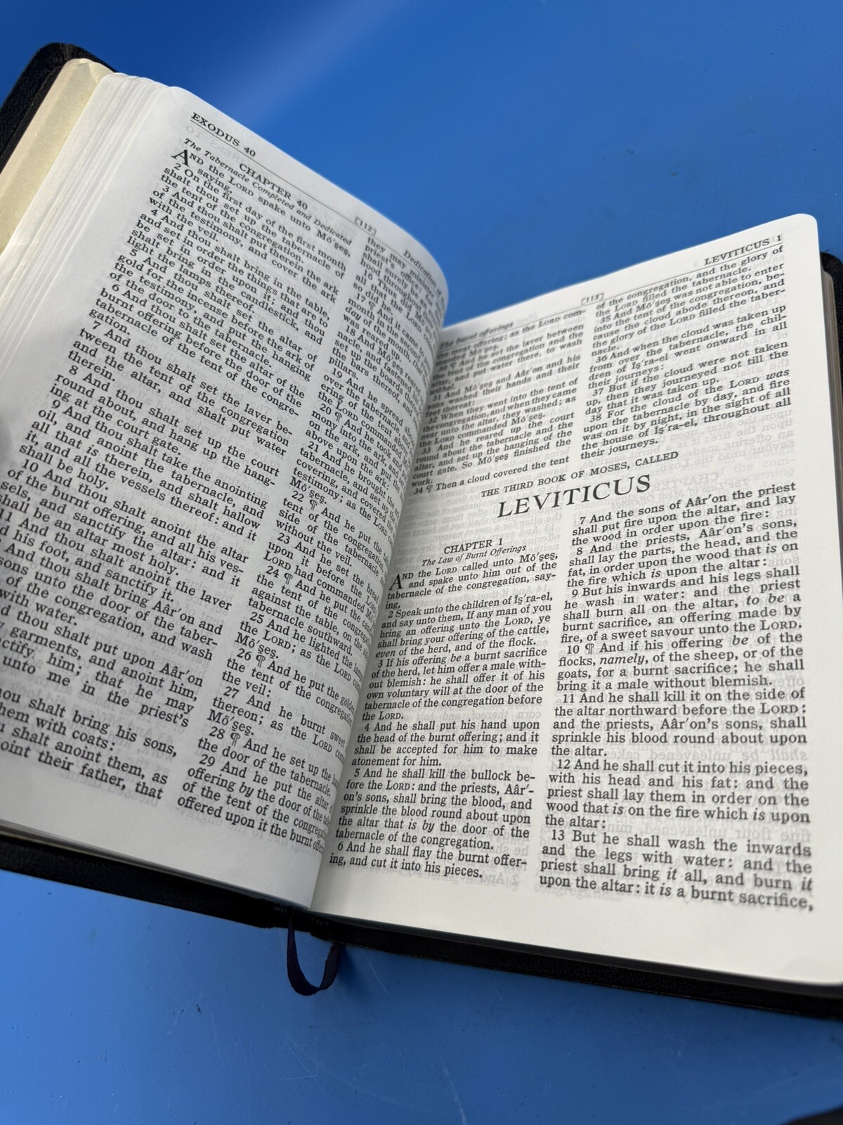 RARE Nelson Holy Bible KJV Red Letter Concordance Morocco Leather Great Cond