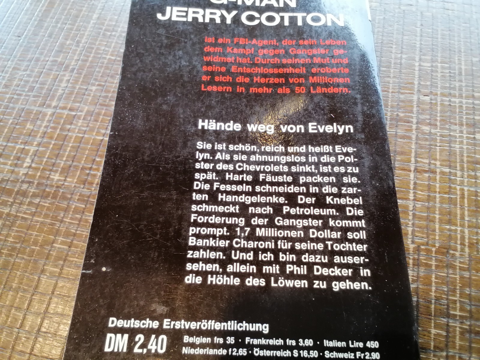 Hände weg von Evelyn