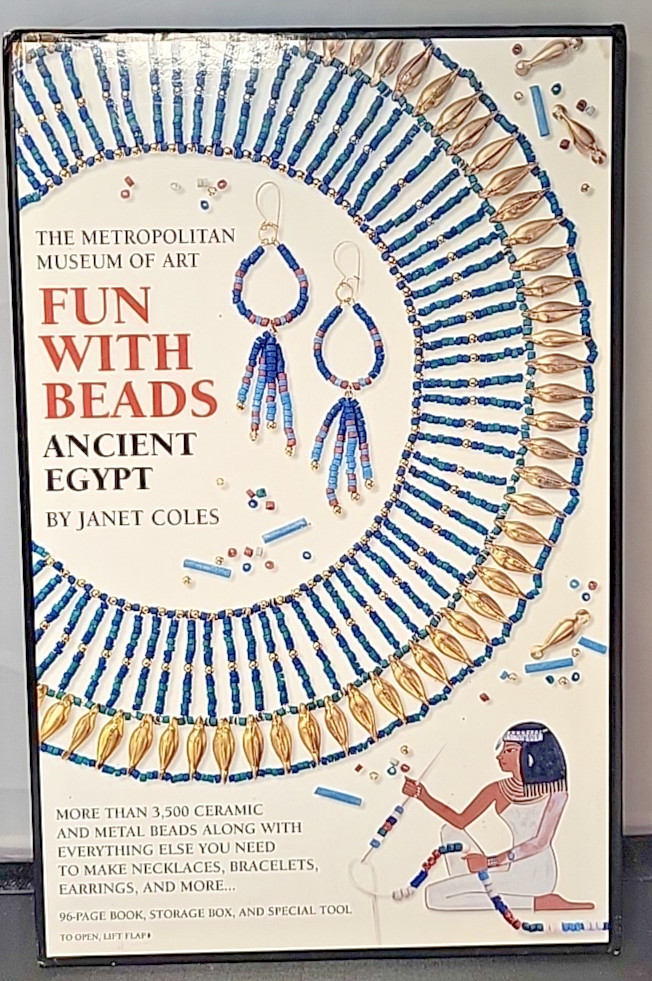 Fun with Beads Ancient Egypt Metropolitan Museum of Art Book Storage Tool