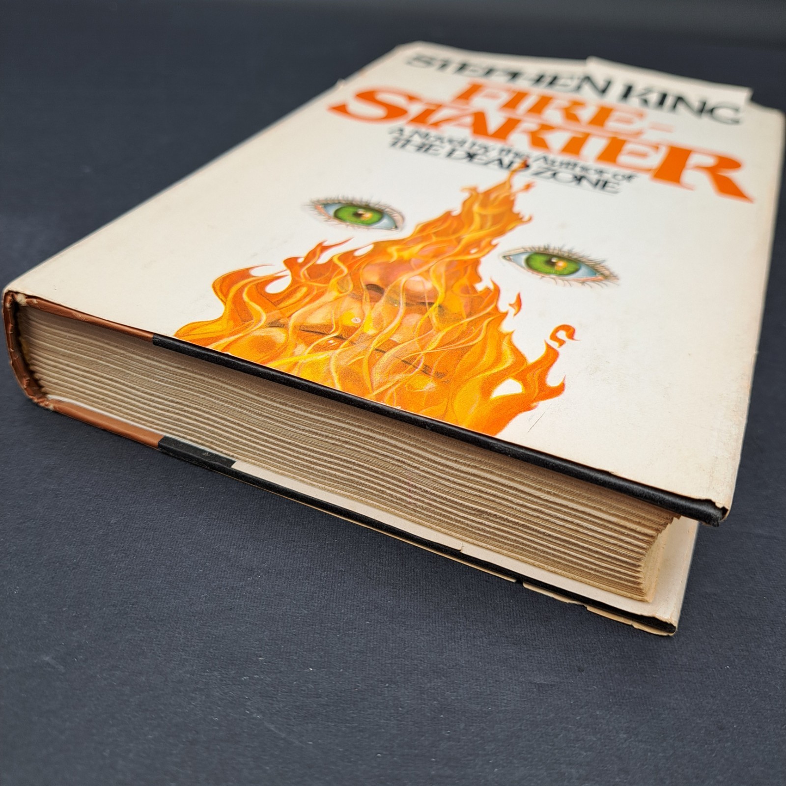 Vintage Stephen King FIRESTARTER Book Club 1st Edition 1980 Hardback Dust jacket
