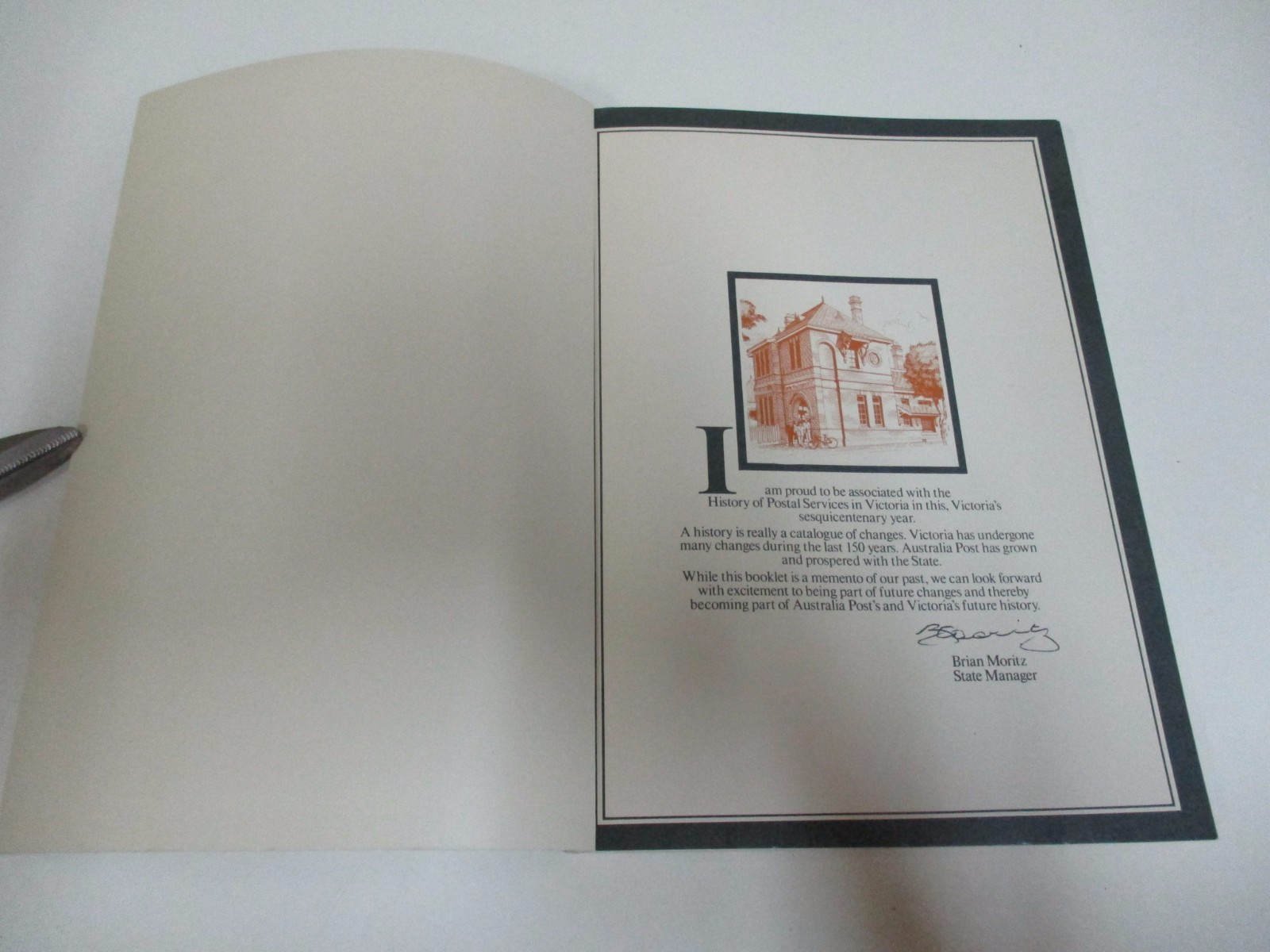 History of Postal Services in Victoria – Australia Post Book – 125 Pages – 1984