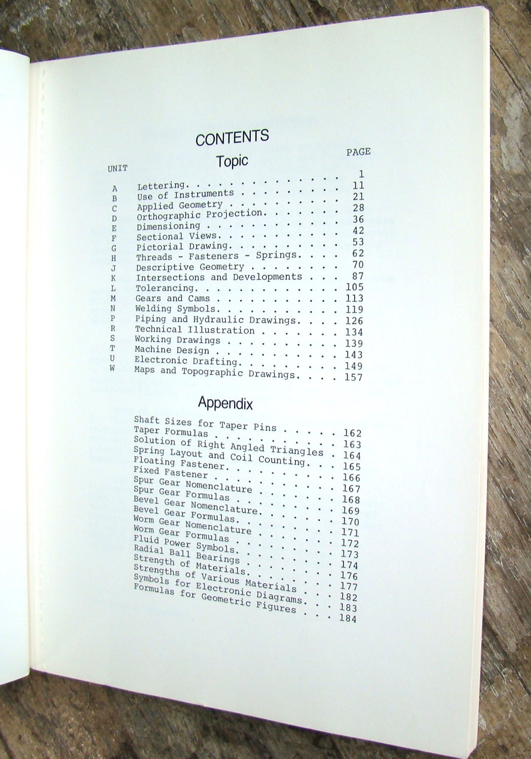 Drafting Technology Problems 📐1981 PB 2nd Ed✏️ Gerevas Mechanical Drawing STEM