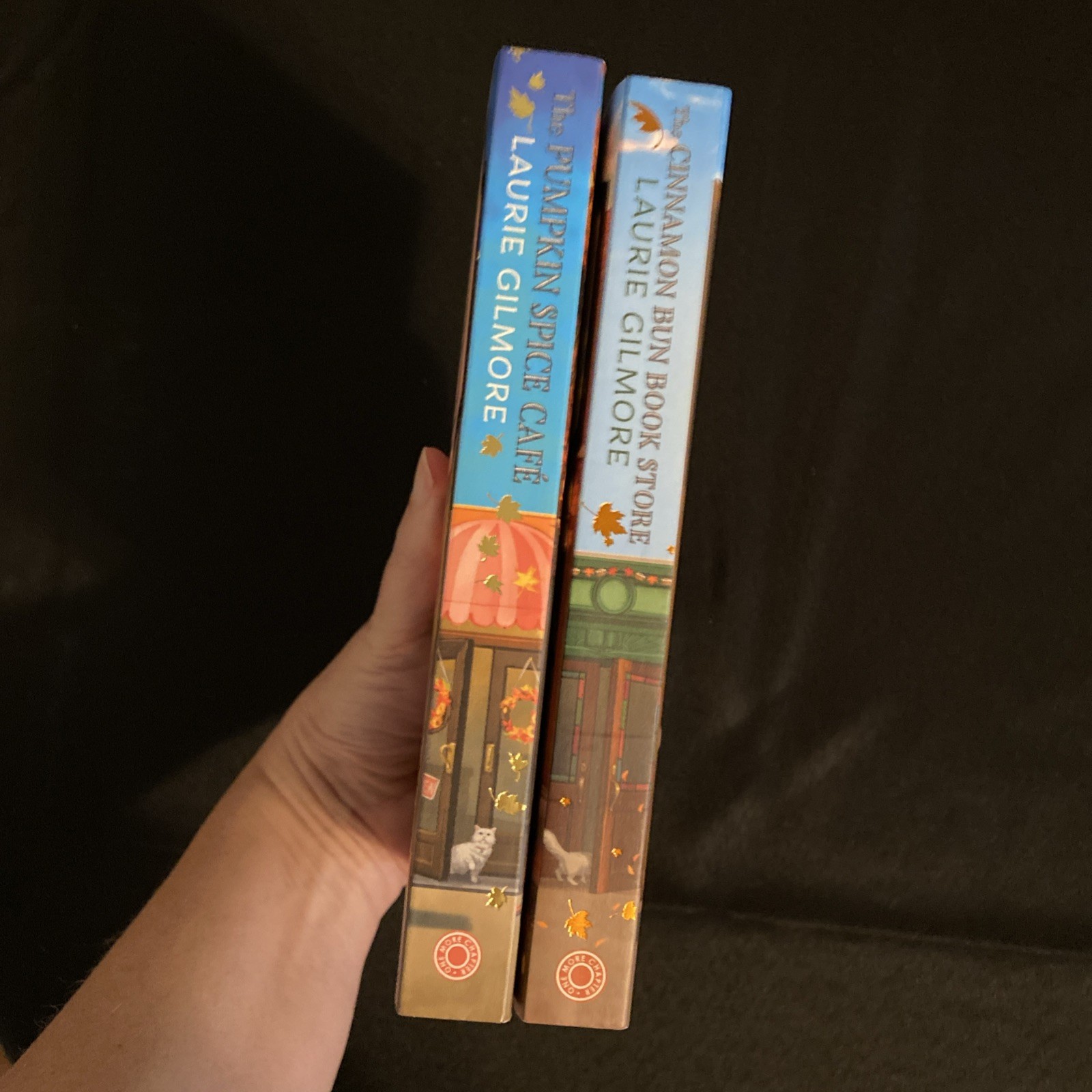 Laurie Gilmore Set Of 2 Books: Pumpkin Spice Cafe, Cinnamon Bun Book Store