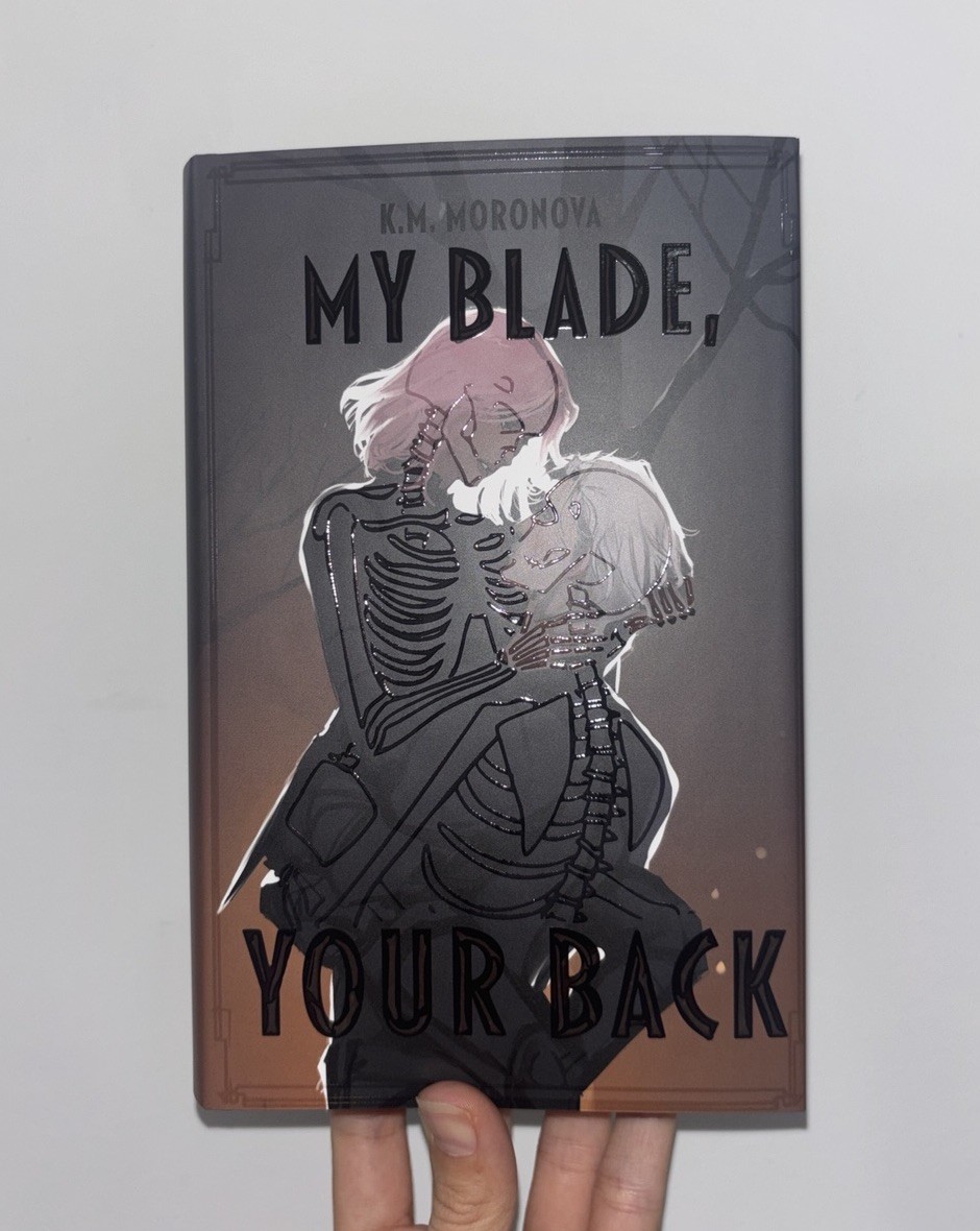 SIGNED BucherBuchse: My Blade Your Back By KM Moronova German HB New