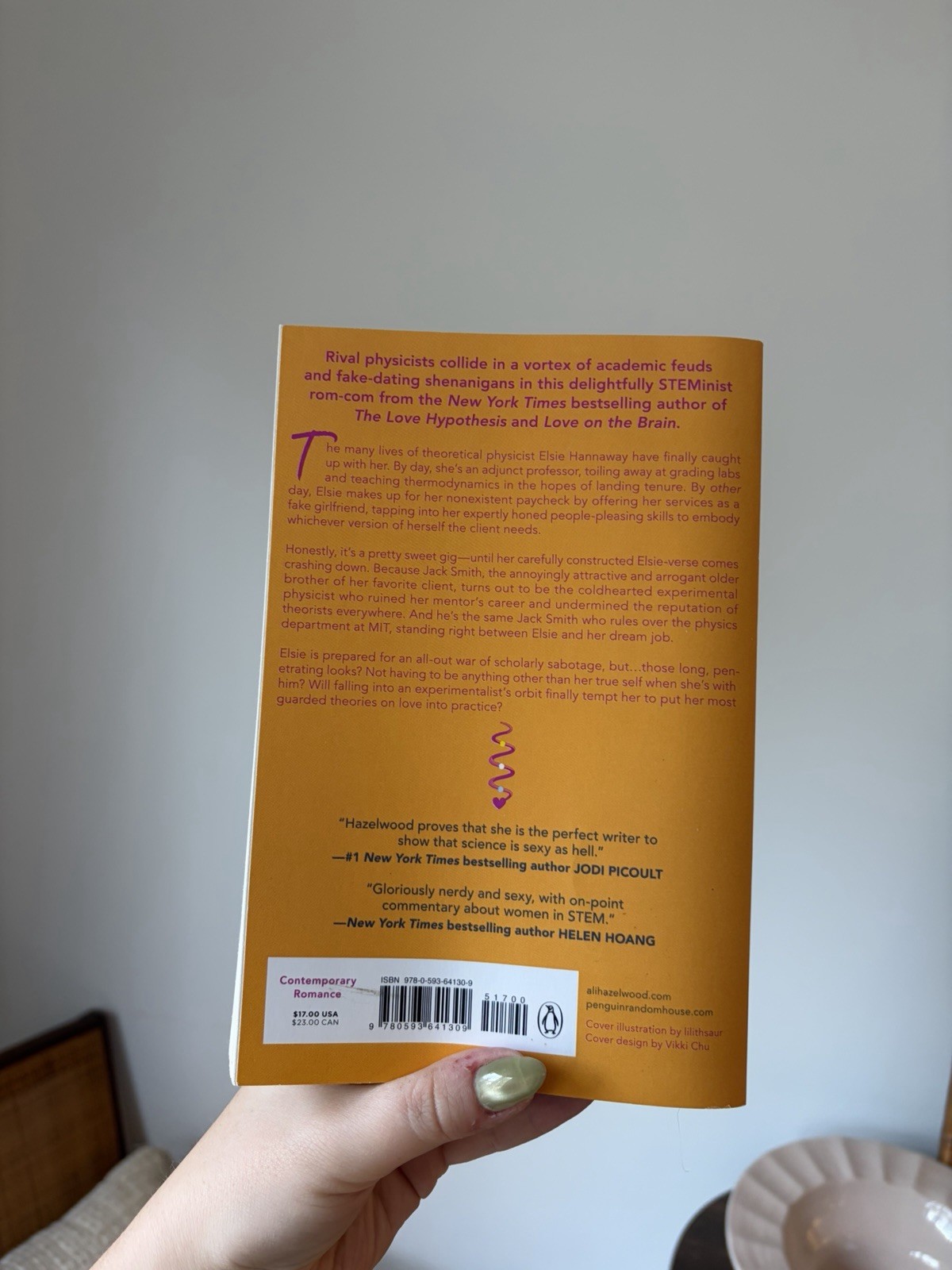 Love, Theoretically by Ali Hazelwood (2023, Trade Paperback)