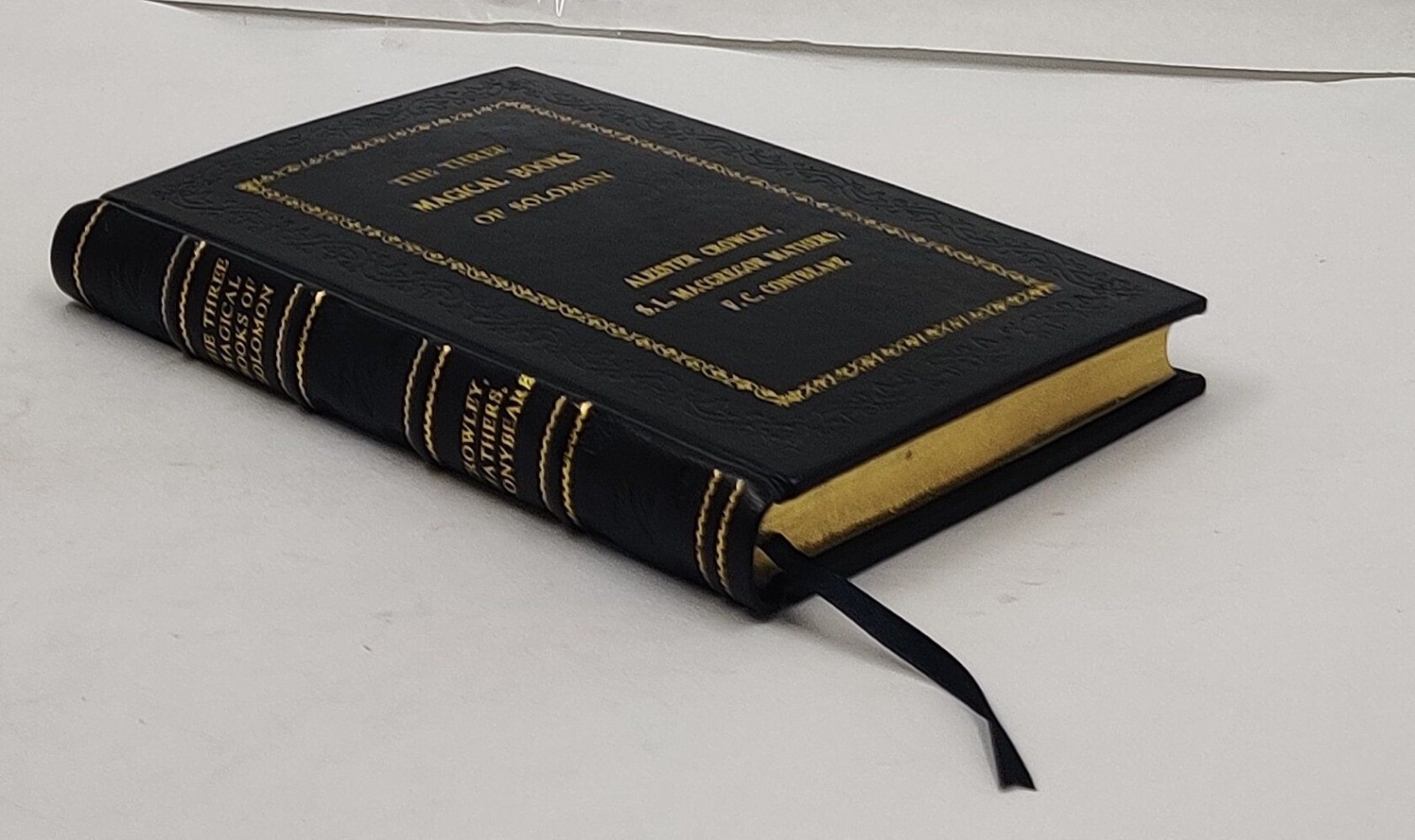 The Three Magical Books Of Solomon: The Greater And Less [Premium Leather Bound]