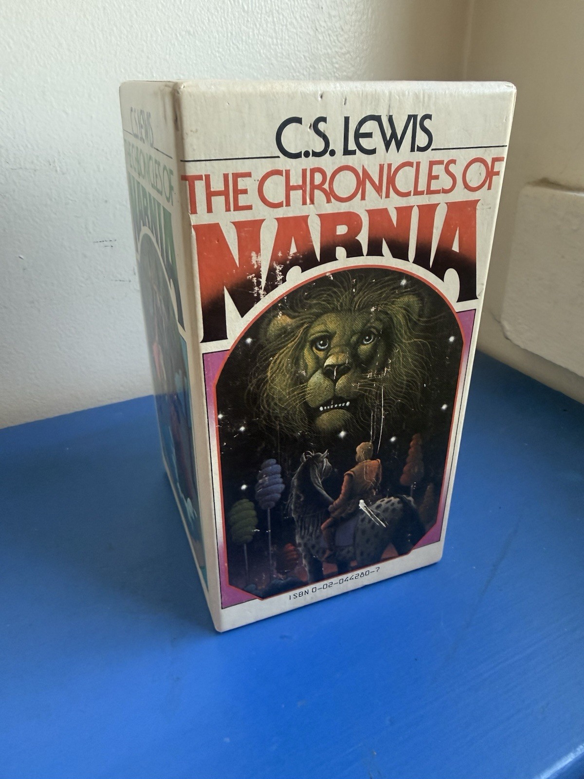 Vintage C. S. Lewis The Chronicles of Narnia Box Set Collier