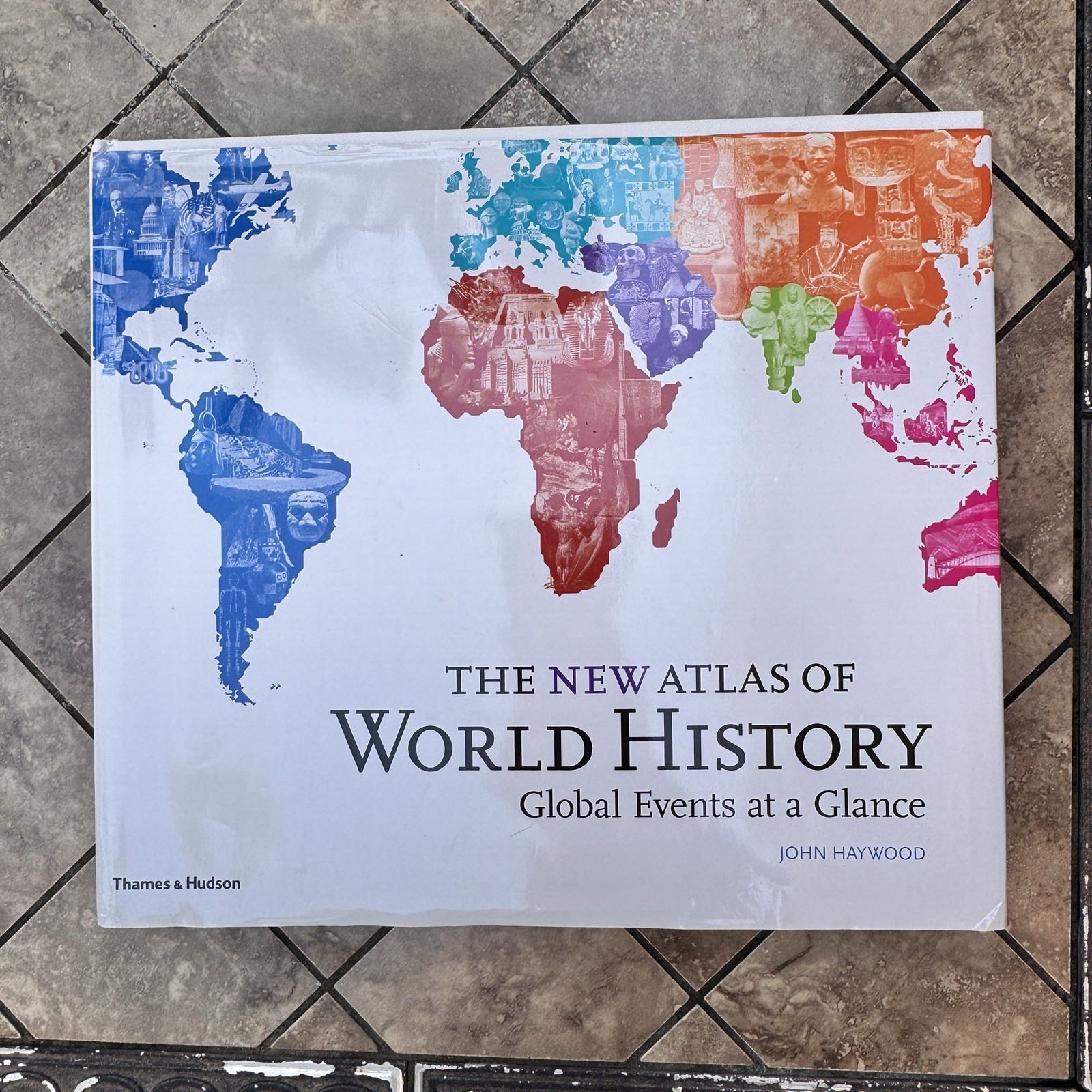 The New Atlas of World History Thames & Hudson Hardcover Educational Book