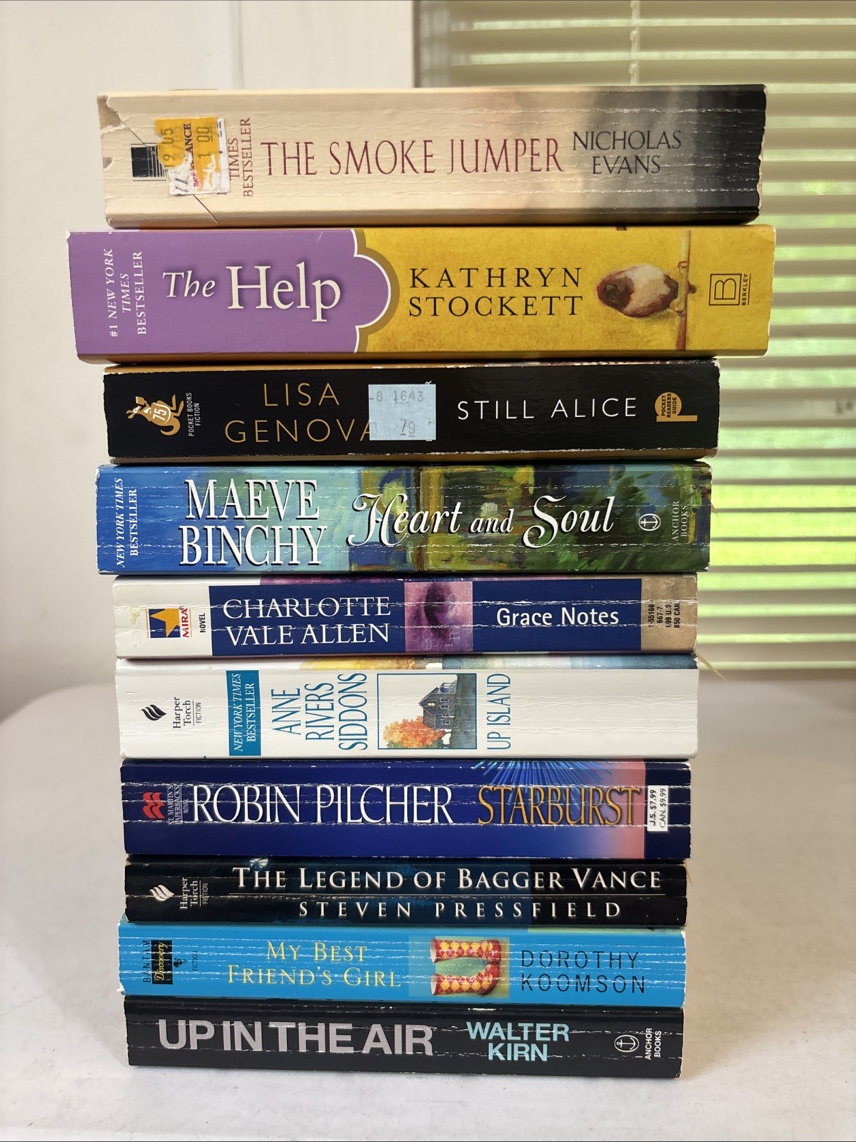 Lot of 10 – General Fiction – Mixed Authors – Paperback – Free Shipping