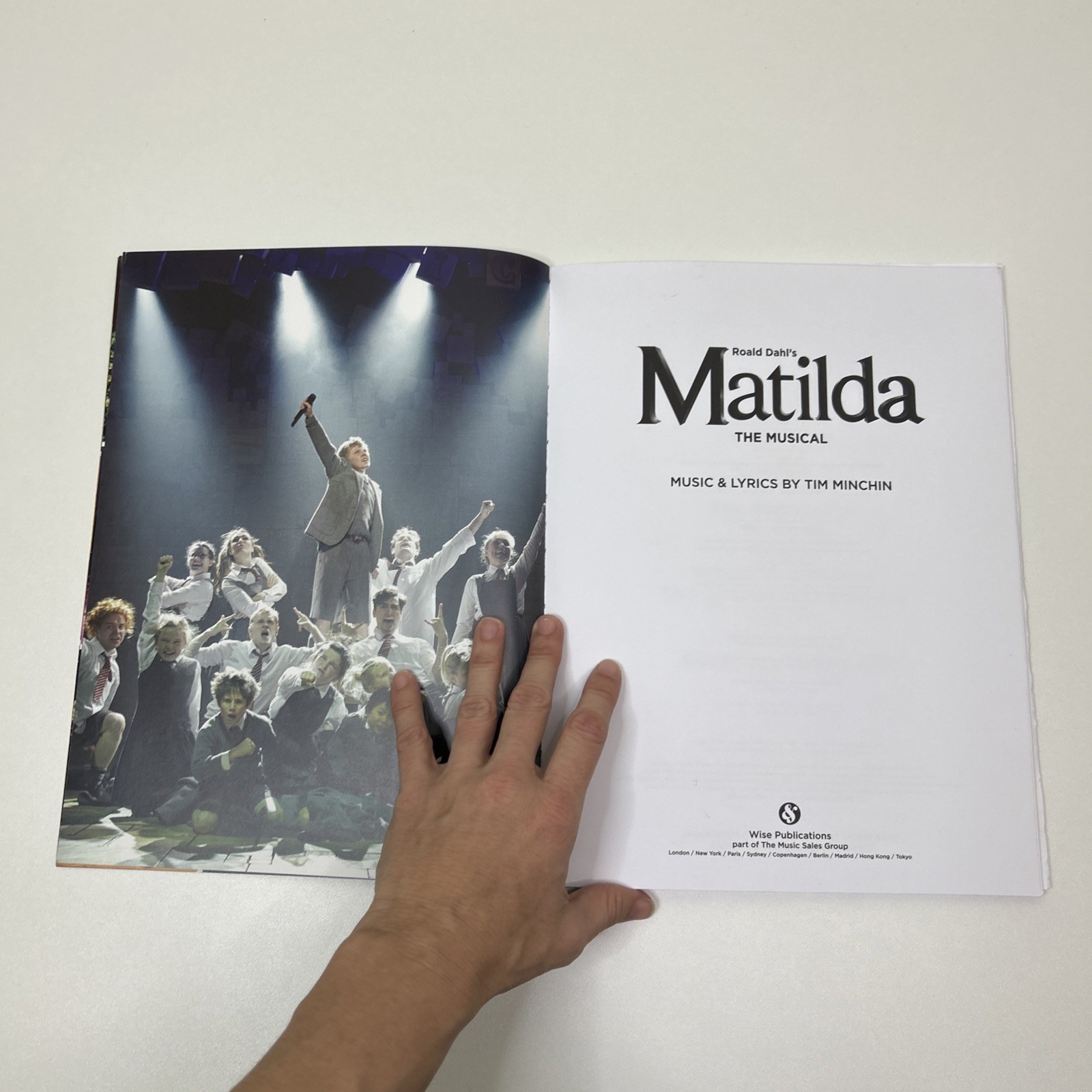 Matilda the Musical by Tim Minchin (2013, Trade Paperback)