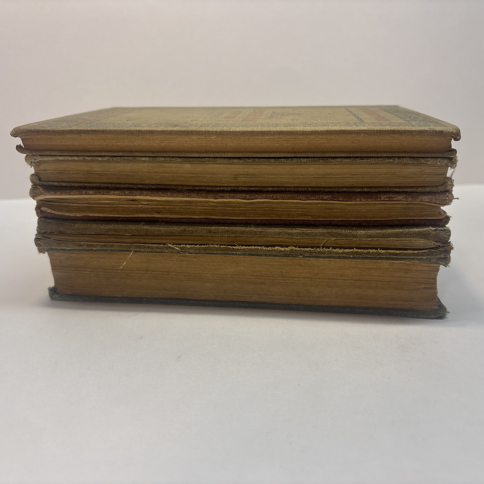 Lot of 5 Antique Vintage School Textbook Speller, Reader, English 1800/1900s