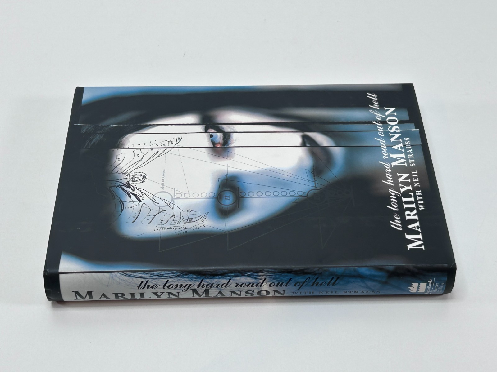 Marilyn Manson The Long Hard Road Out Of Hell 1998 First Edition Hardcover w/DJ