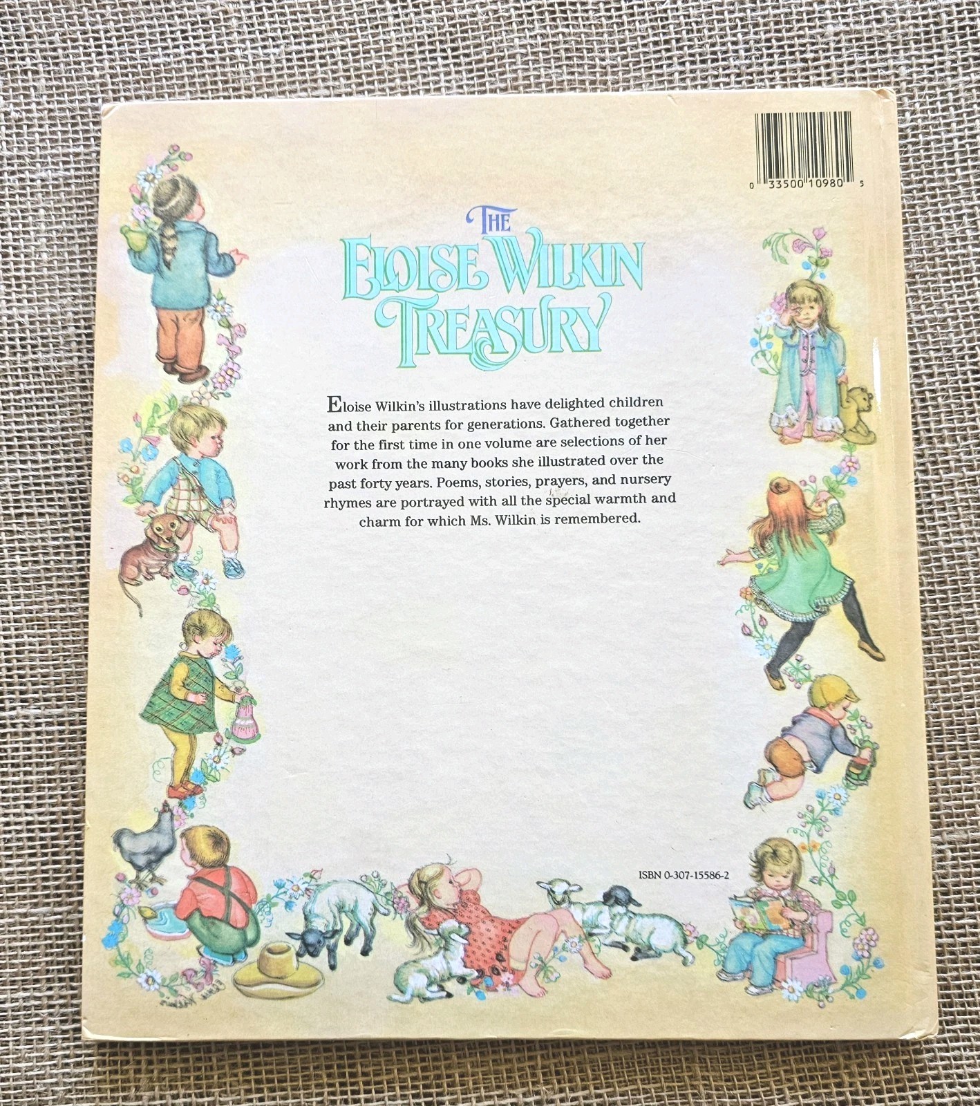 1985 The Eloise Wilkin Treasury Lg HB Book Merrigold Press 12″x10.5″