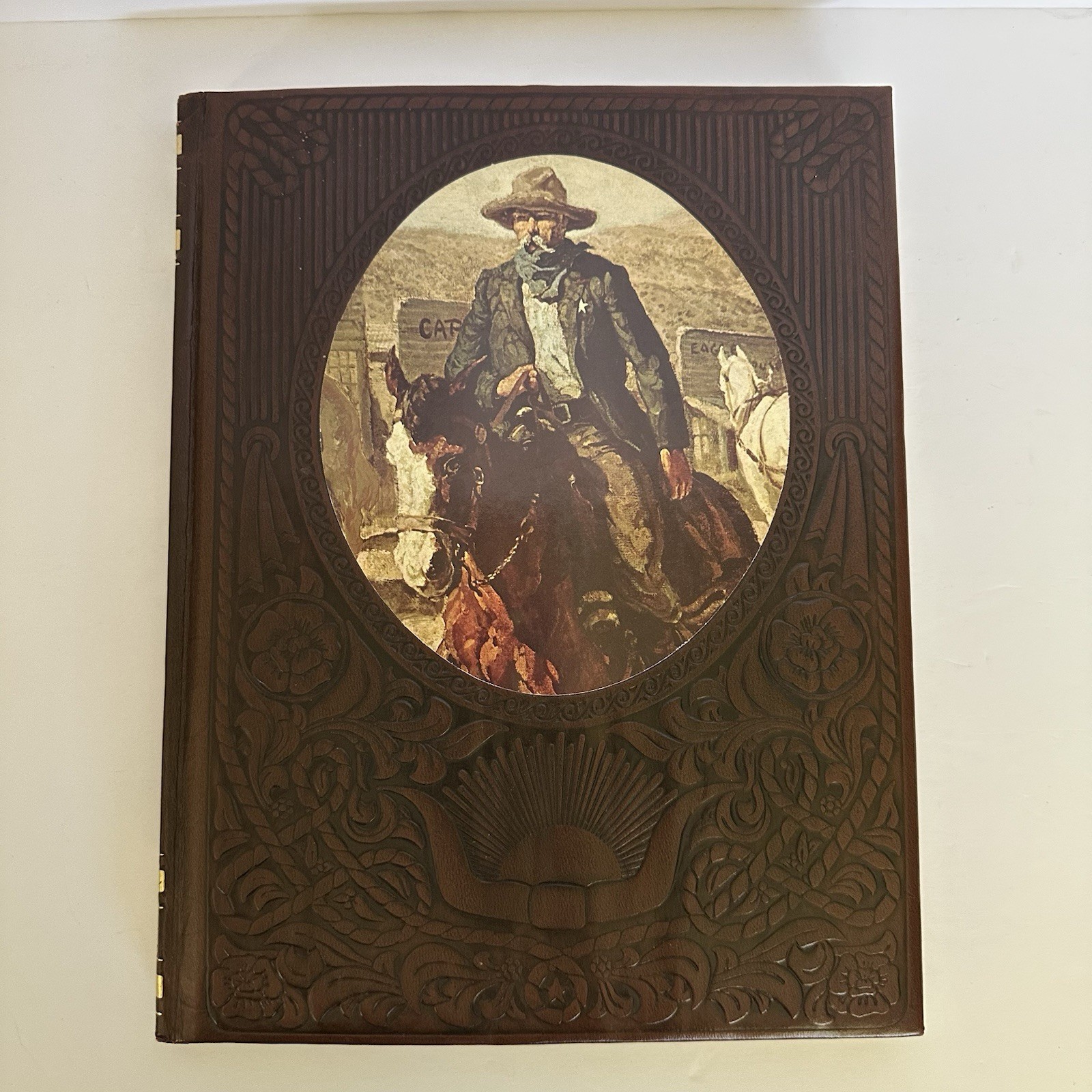 The Gunfighters The Old West Series By Time-Life Books Faux Leather 1981