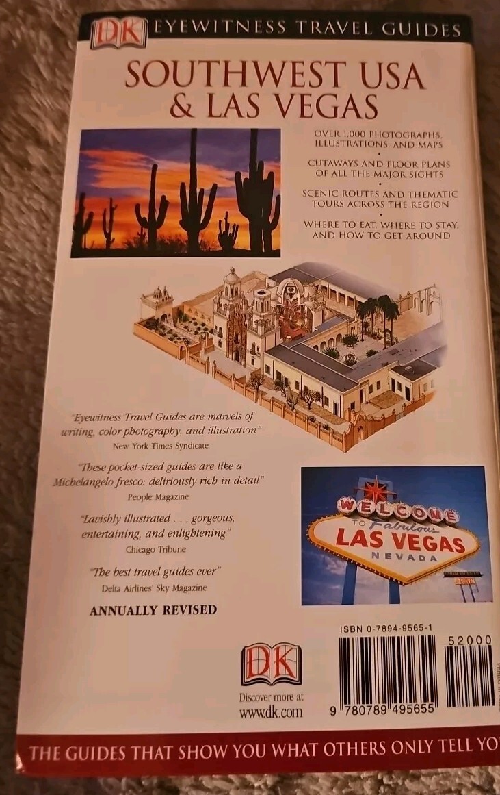 Eyewitness Travel Guide Ser.: Eyewitness Travel Guide – Southwest USA and Las…