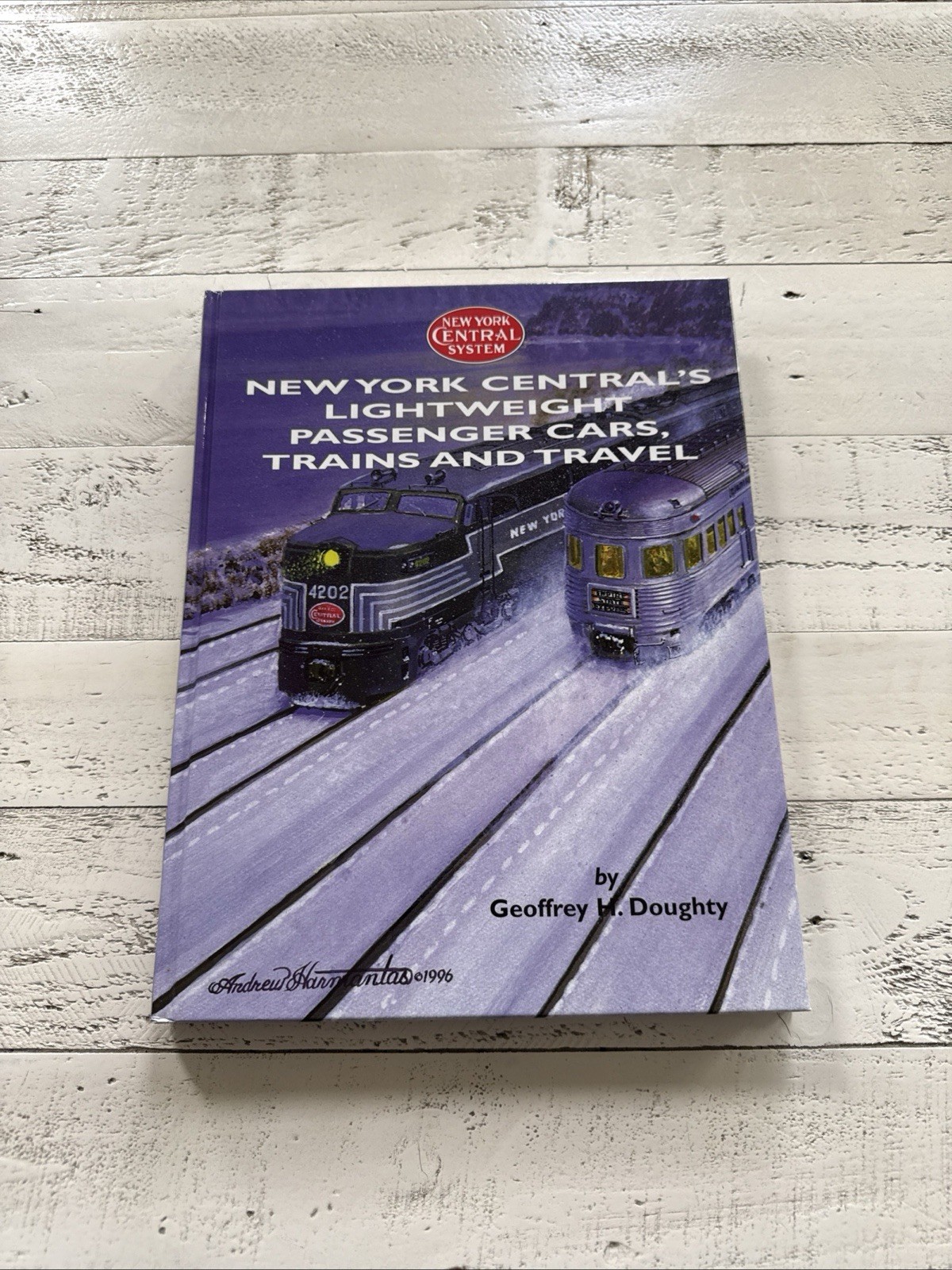 New York Central Lightweight Passenger Cars Trains Travel Doughty HC 1997