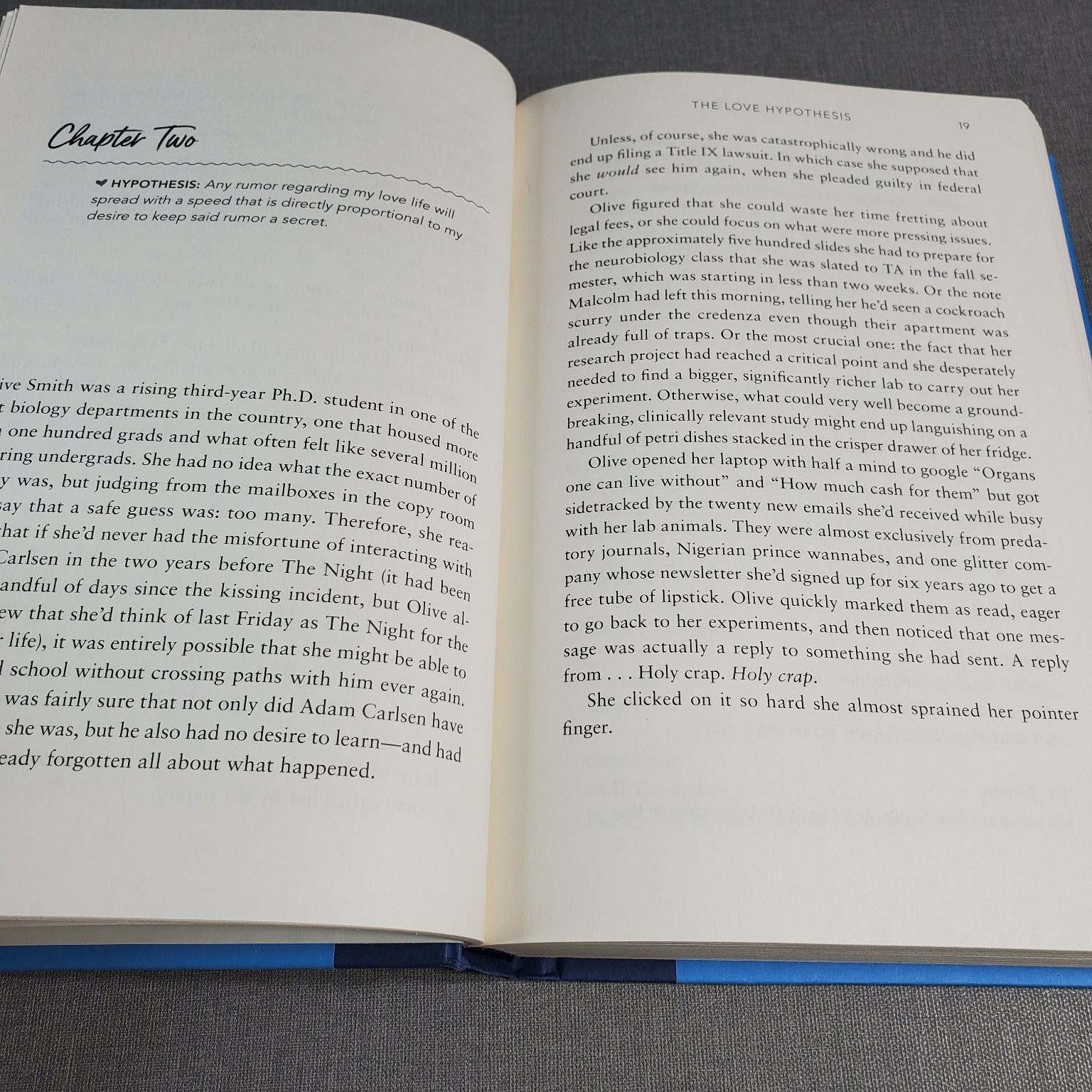 The Love Hypothesis Ali Hazelwood 2021 BOTM Hardcover Berkley