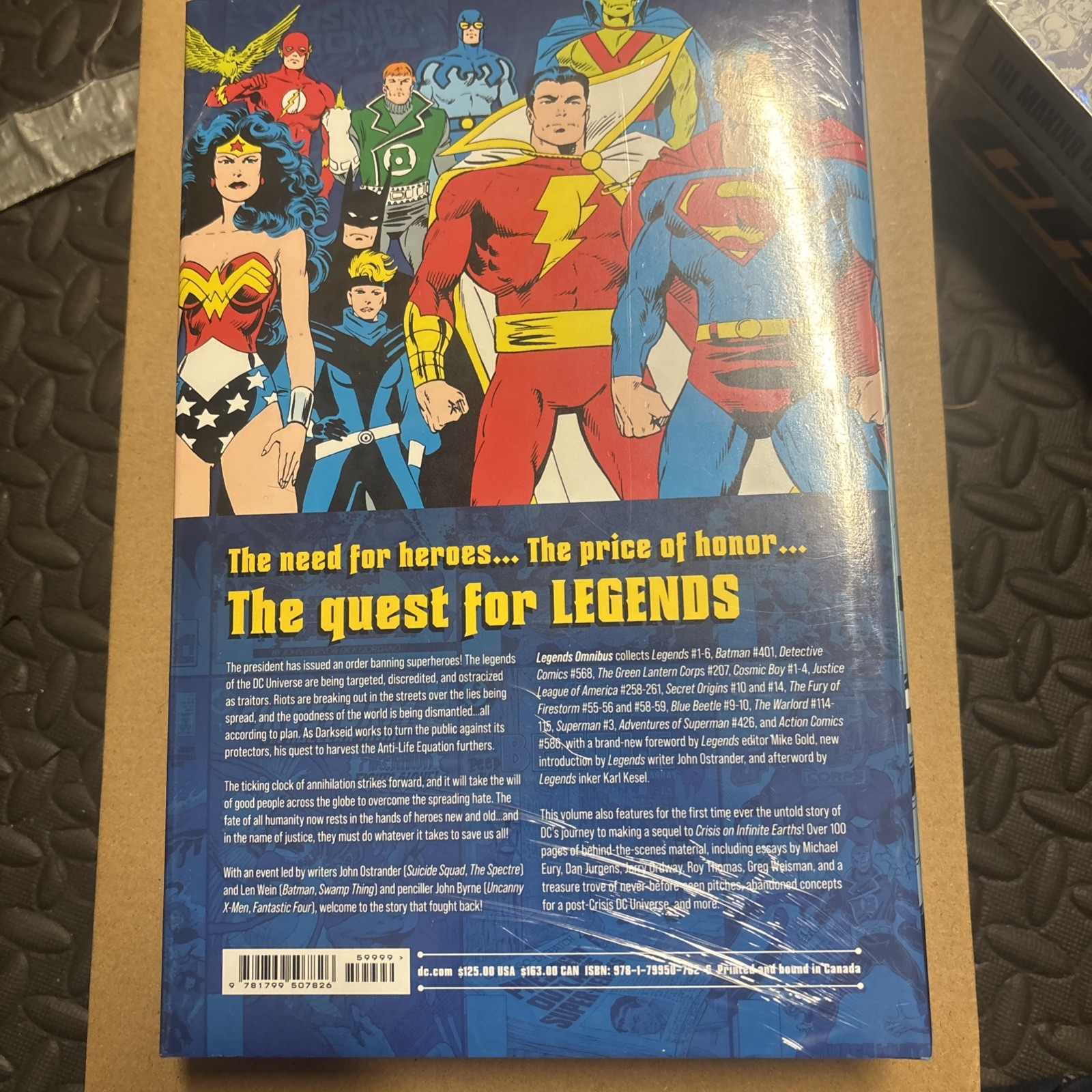 Legends Omnibus Hardcover by John Byrne in hand ships next day