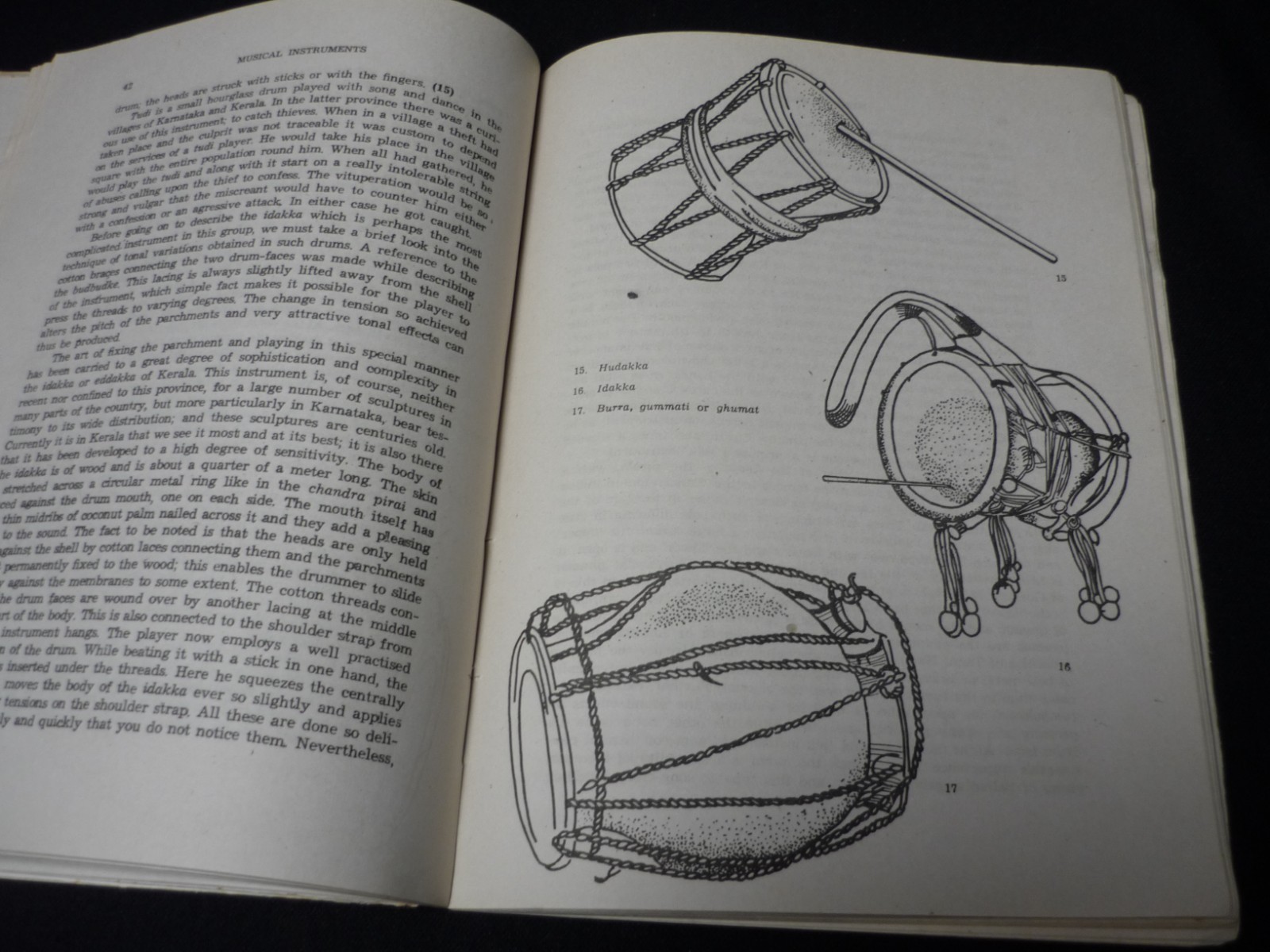 Musical Instruments (of India) B C Deva P/b 1979 National Book Trust India