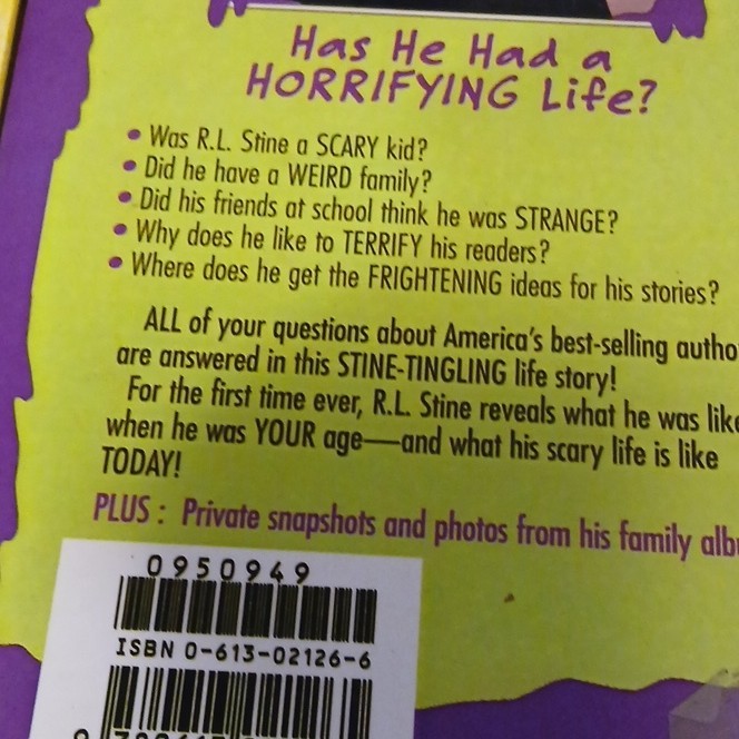 HarperCollins Hardcover Rotten School by R.L. Stine, Ages 9-12, Illustrated