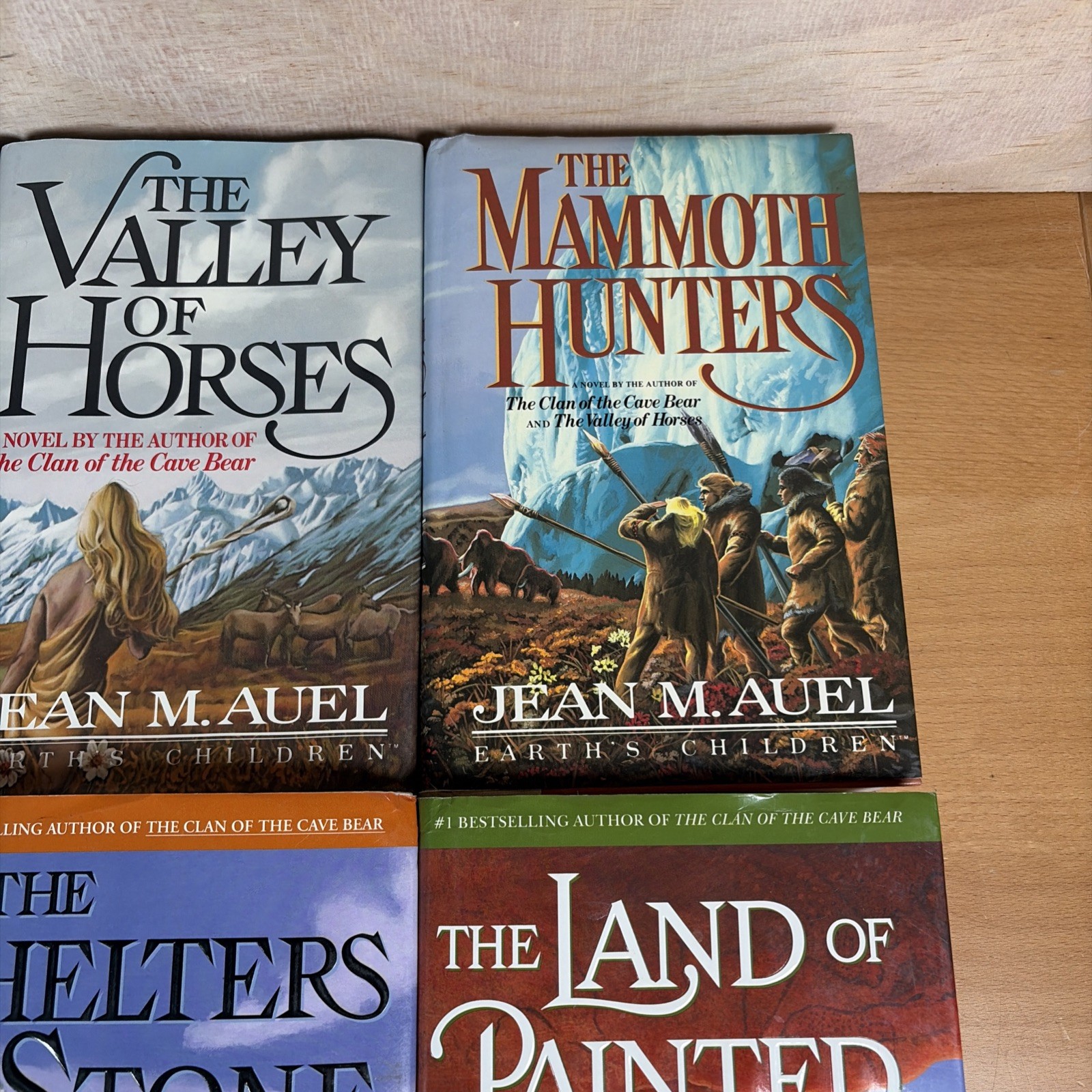 Complete Set Series Lot of 6 Earth’s Children Books by Jean Auel HARDCOVER