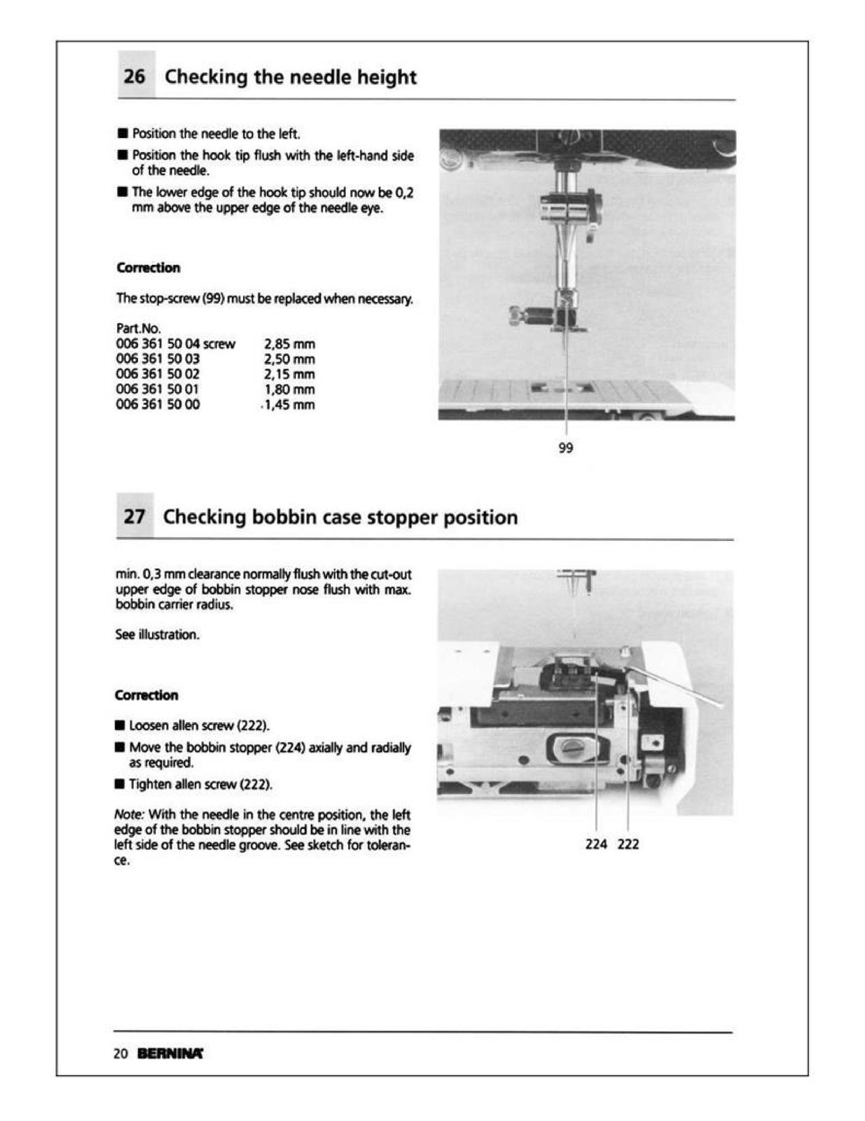 BERNINA 1630 Service Manual – ROBUST WIRE BOUND – RUGGED COVERS