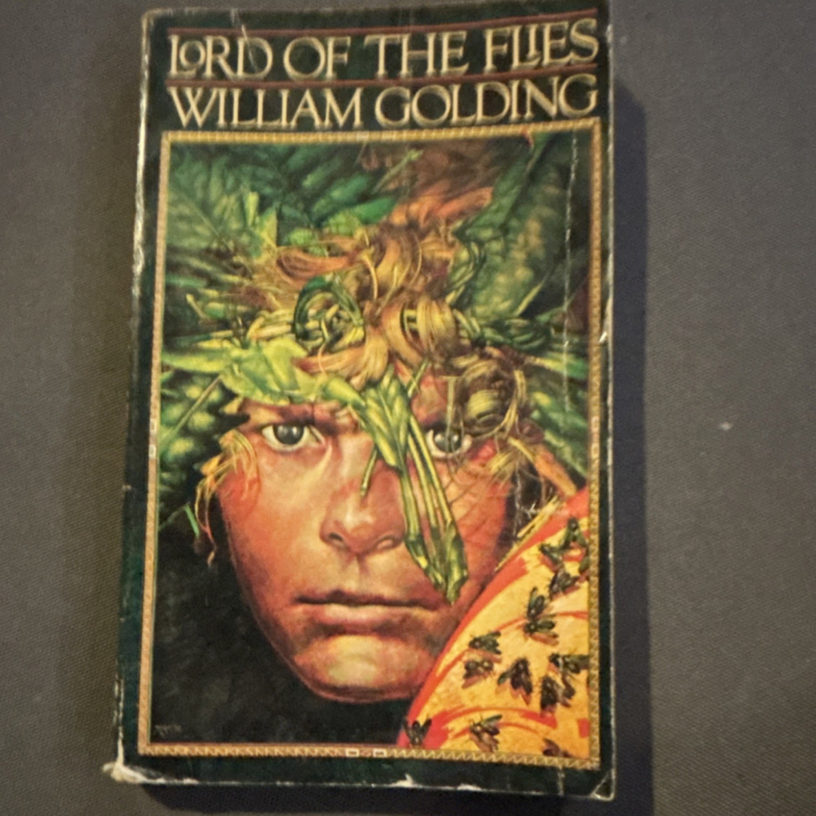 William Golding Lord of the Flies Paperback Perigee Book Berkley 1954 Note