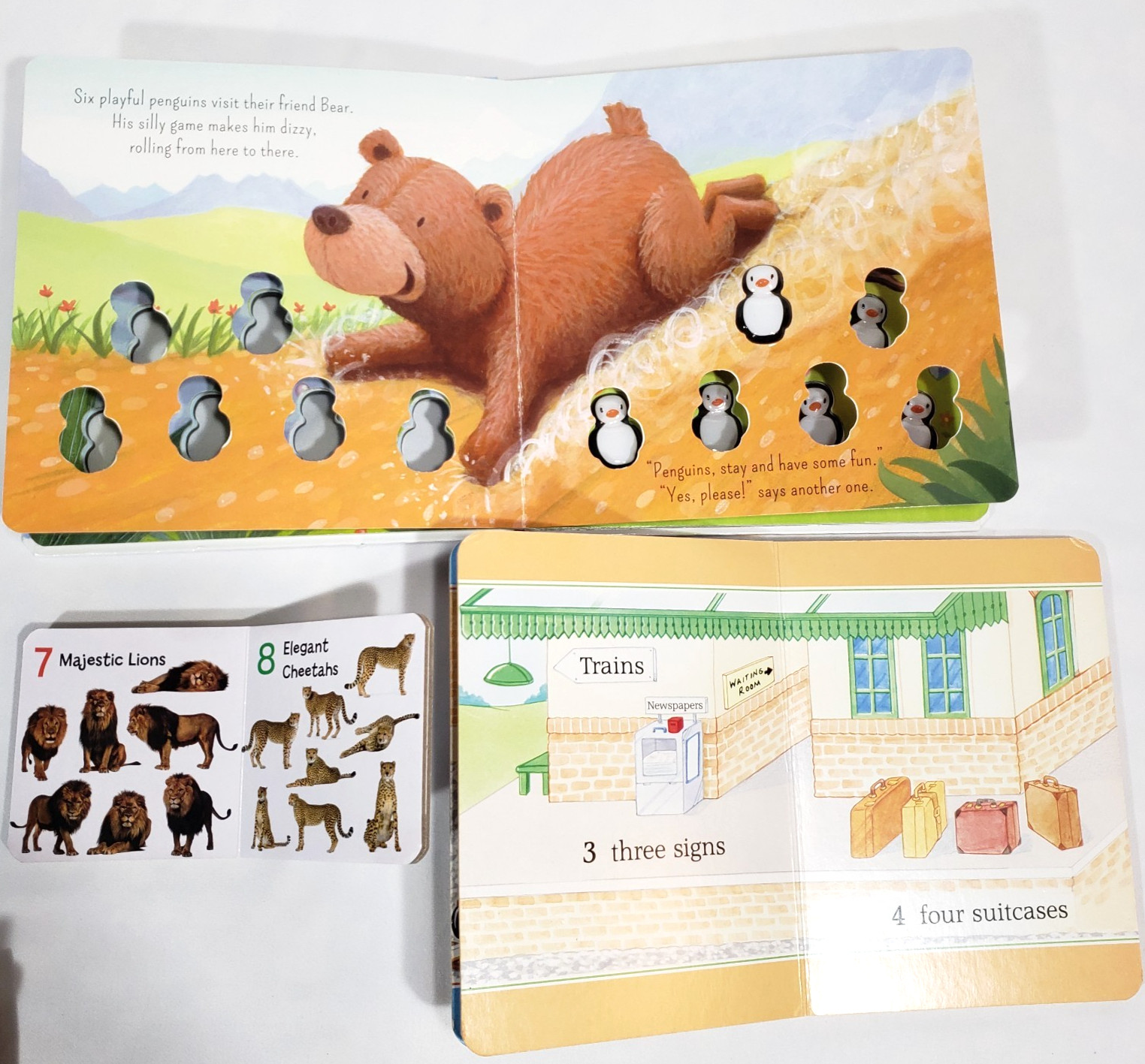 Kids Board Books About Counting Lot Of 10 ABCs 123s Numbers Daycare Preschool