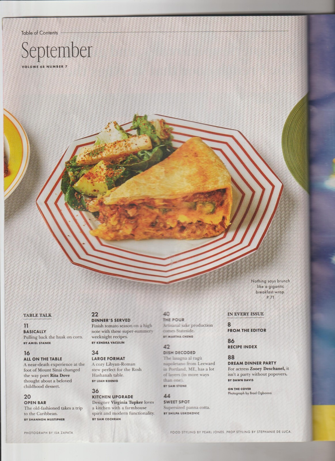 2023 BON APPETIT Magazine Cooking Wild in Alaska, Sea Food, Decorating, Cooking