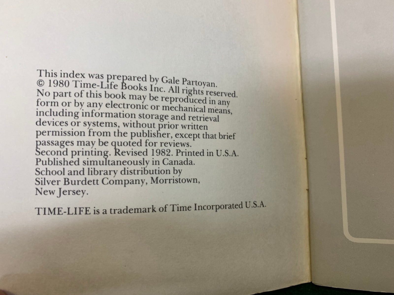 The Old West: Master Index by Editors of Time-Life Books. Complete. 64 pages.