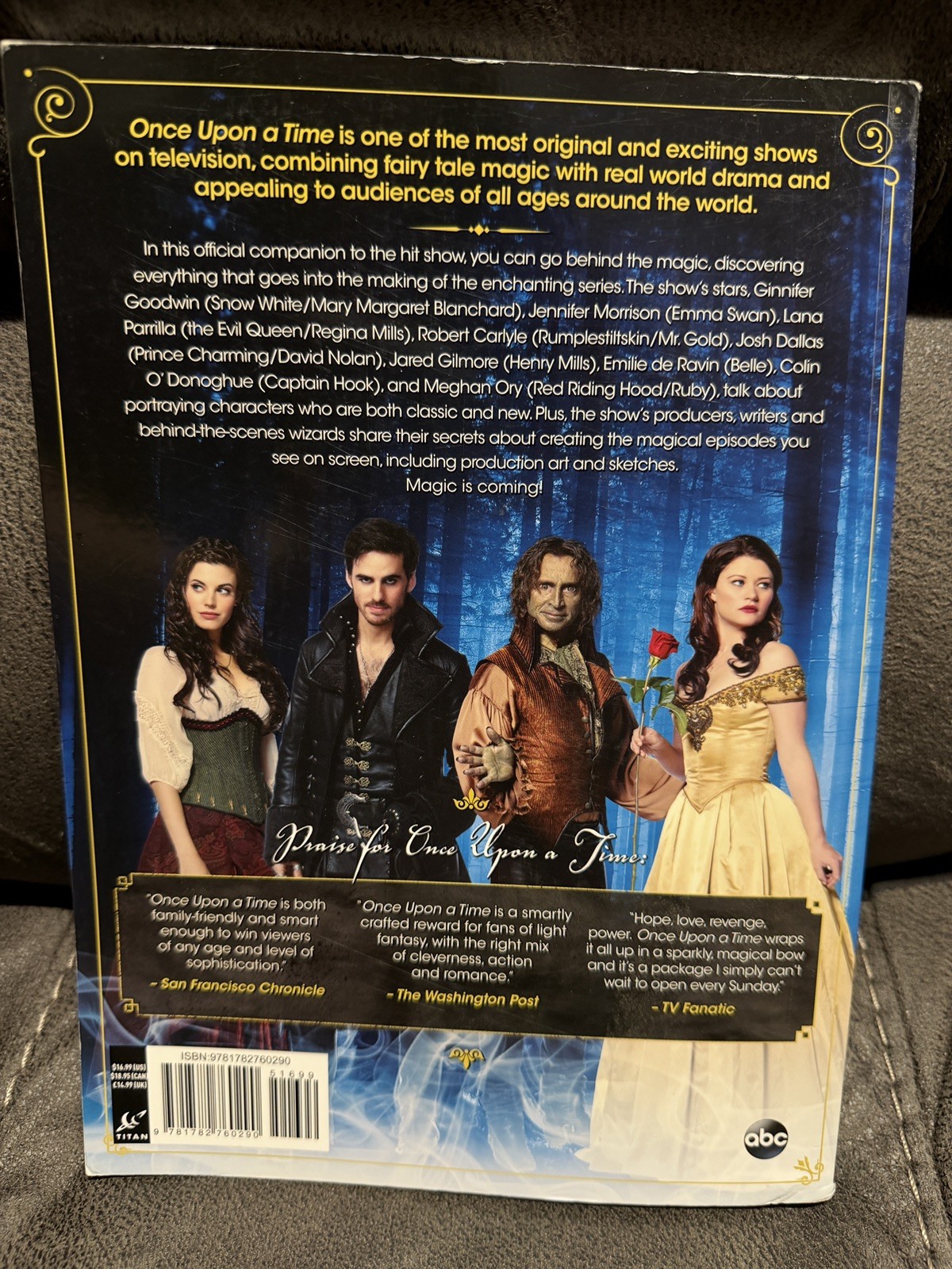 Once Upon a Time – Behind the Magic (Insiders Guide) by Titan Comics Book The