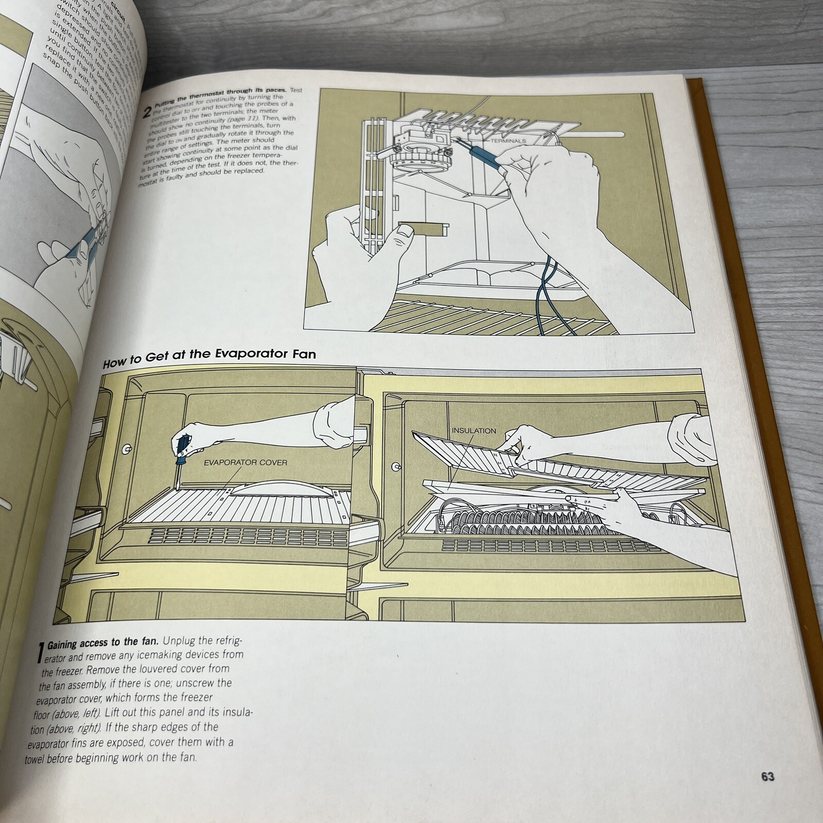Vintage Kitchen Appliance Repair Book Mechanics Engineering Electrical HC DIY