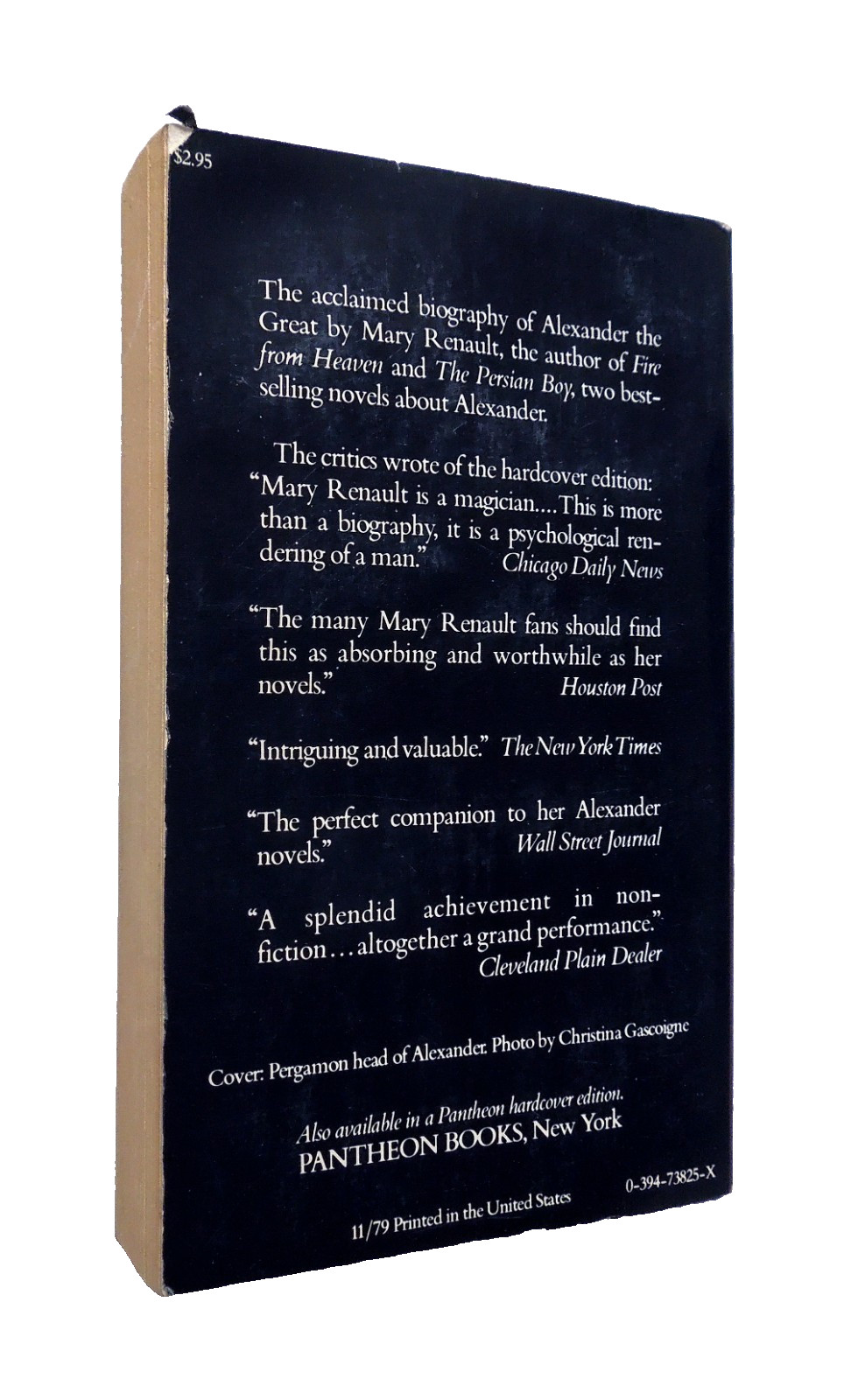 The Nature of Alexander – Mary Renault, 1976 sc, Pantheon Books