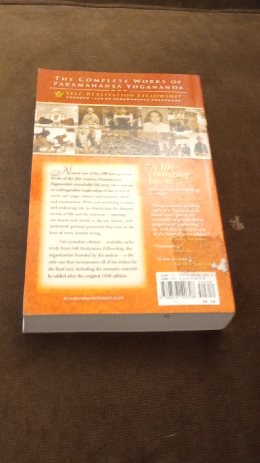 Autobiography of a Yogi by Paramahansa Yogananda Trade PB Self-Realization 1993…