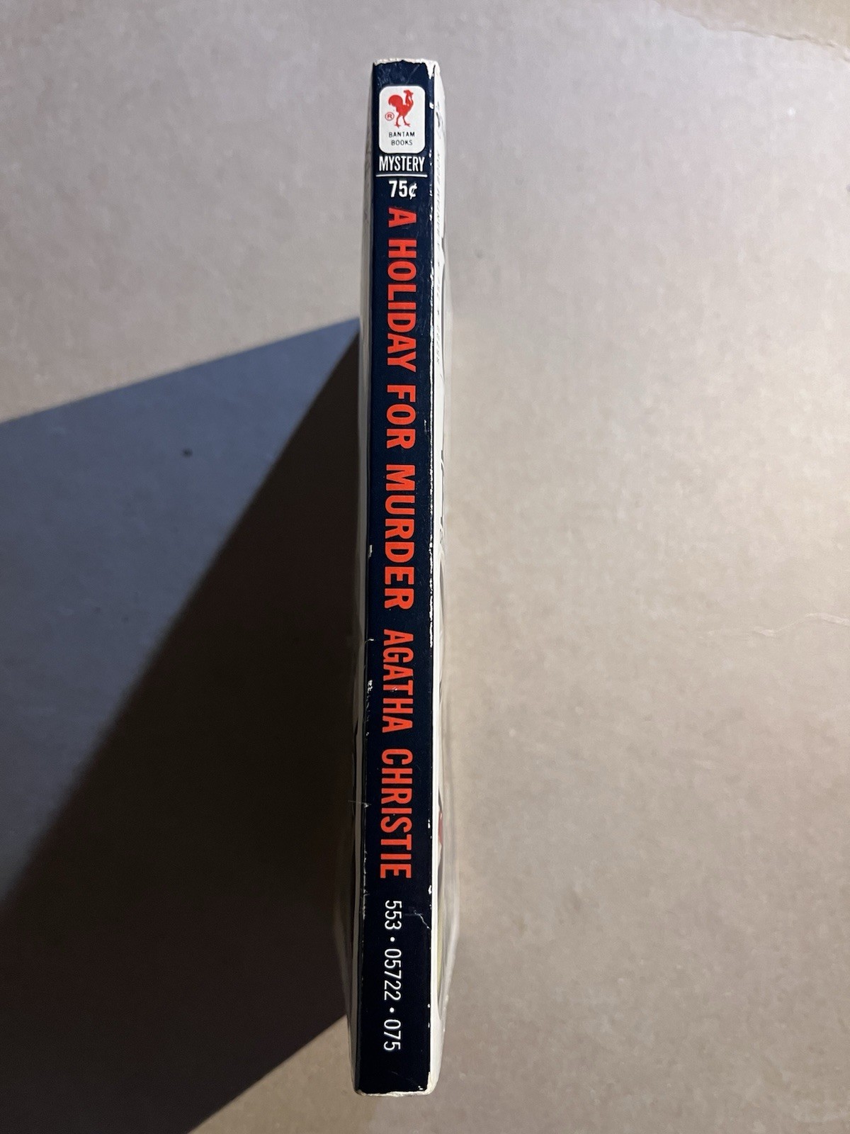 A HOLIDAY FOR MURDER by Agatha Christie vintage 1972 Pocket paperback