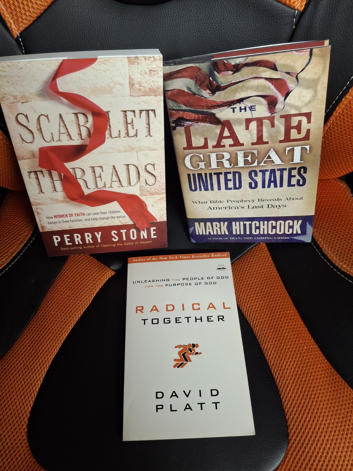 Lot Of 3 Religious Books Radical by David Platt, Perry Stone & Mark Hitchcock