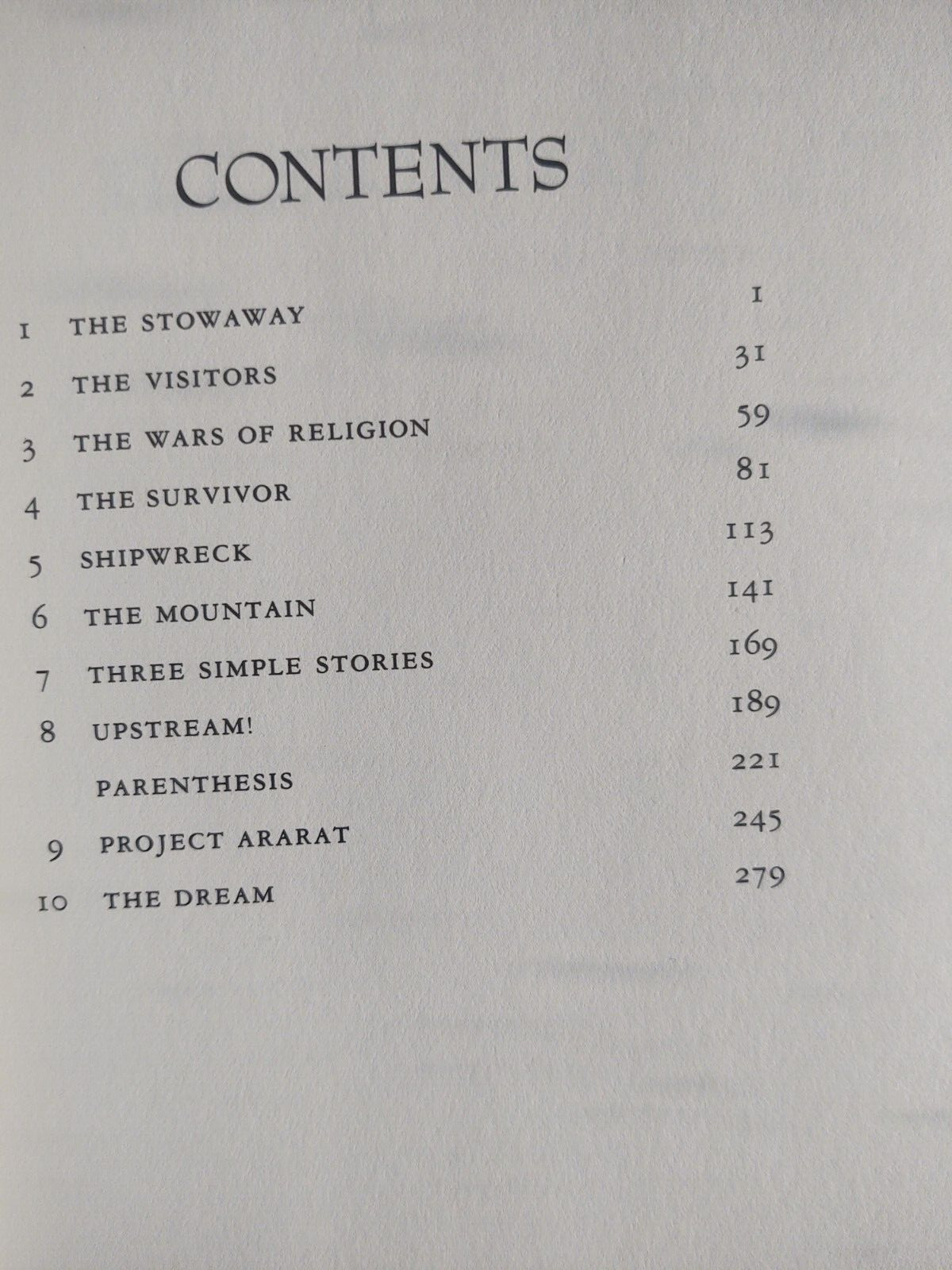 A HISTORY OF THE WORLD IN 10 1/2 CHAPTERS – 1ST. AMERICAN ED. SIGNED BY AUTHOR